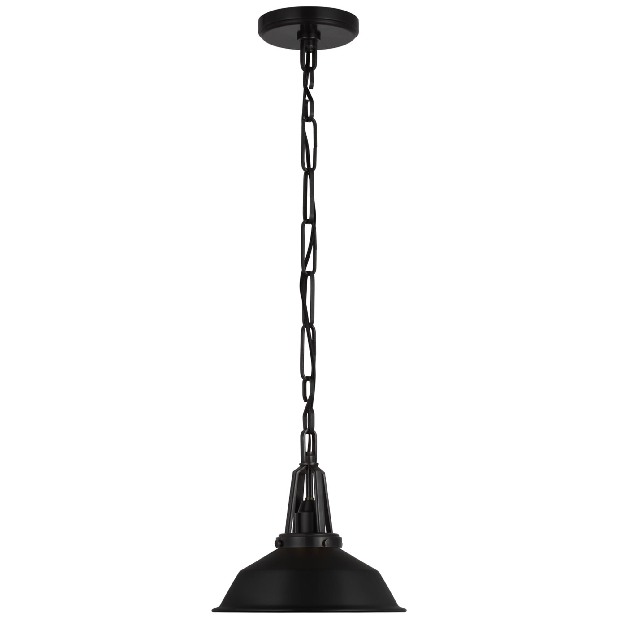 Shown in Bronze finish and Matte Black shade