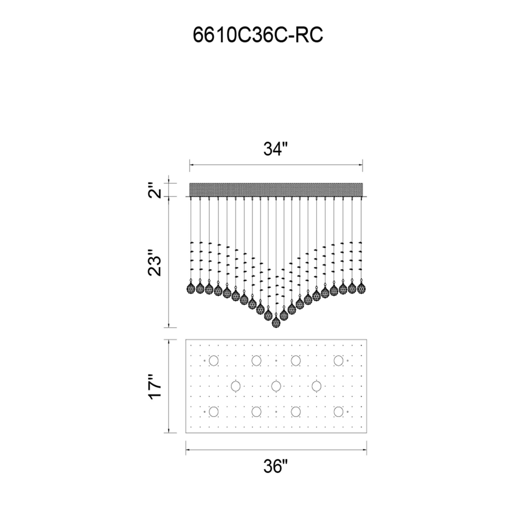 Shown in Chrome finish and K9 Clear crystal