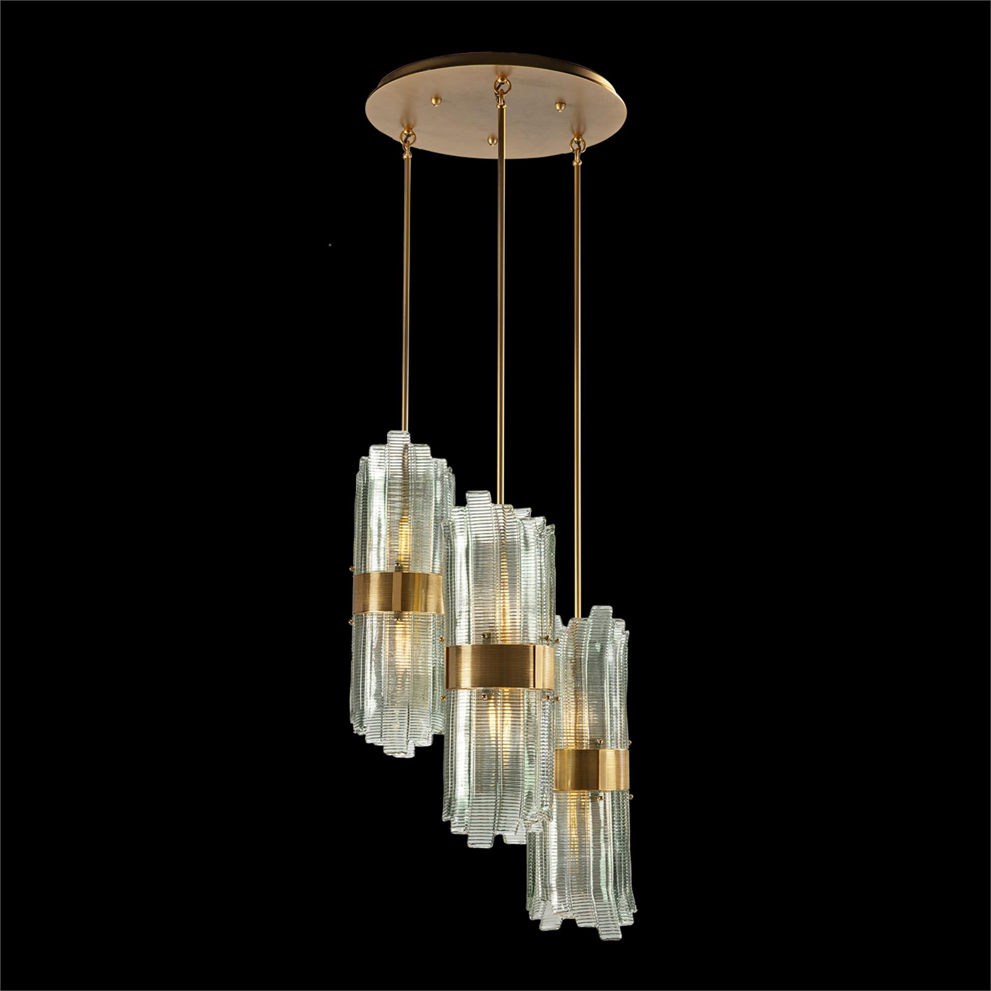 Shown in Antique Gold Plated finish