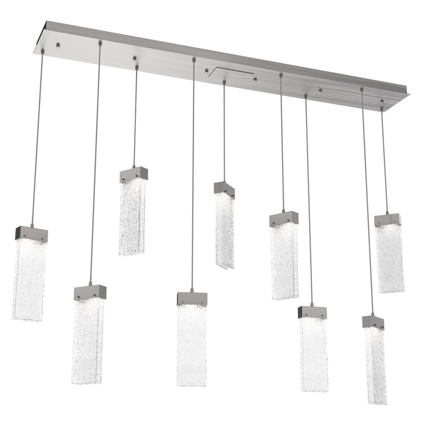 Parallel 64 Inch 9 Light LED Linear Suspension Light by Hammerton Studio