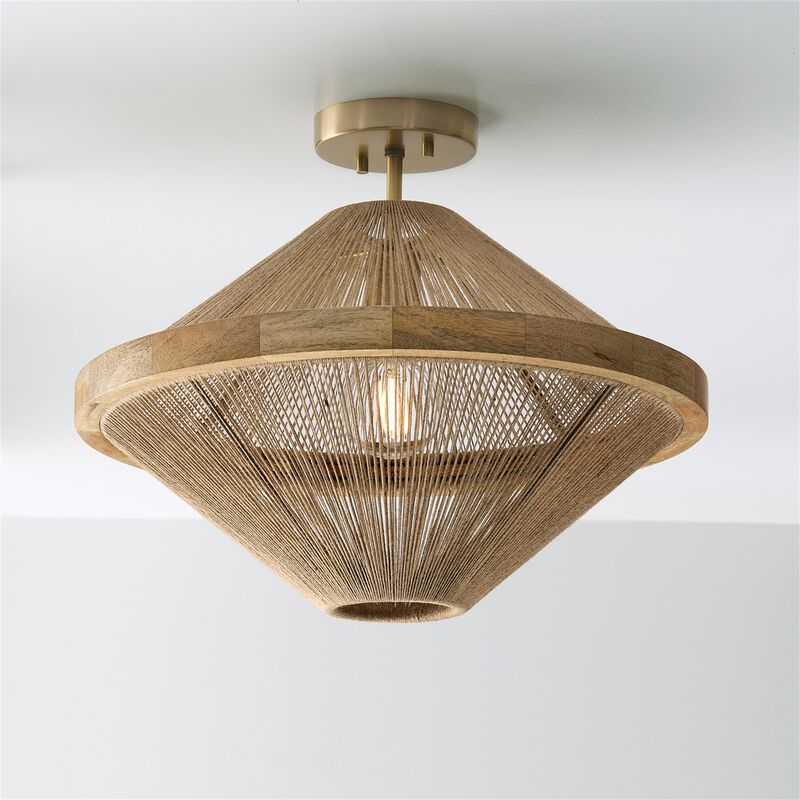 Maya 20 Inch Semi Flush Mount by Capital Lighting Fixture Company