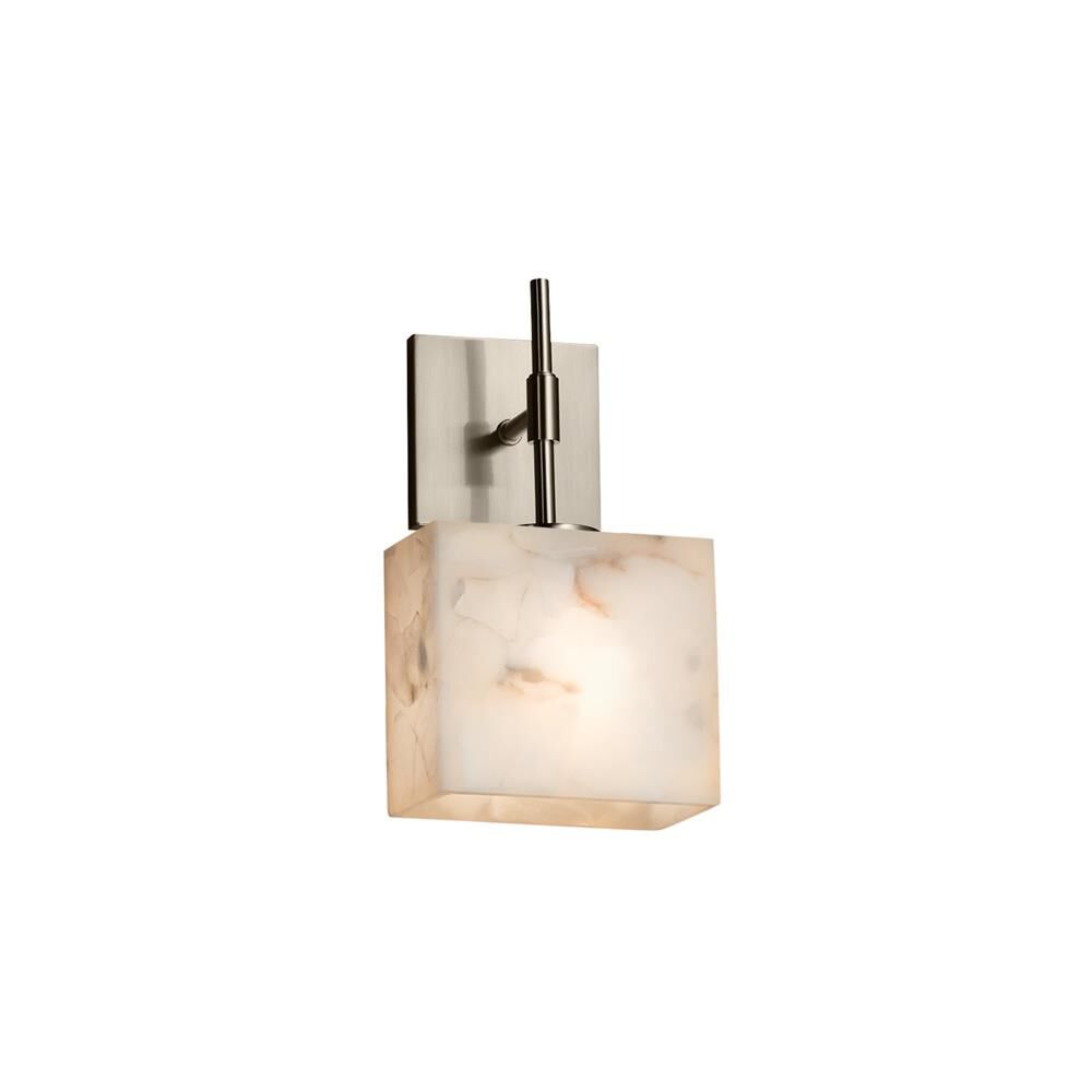 Justice Design Group Alabaster Rocks! 11 Inch Wall Sconce
