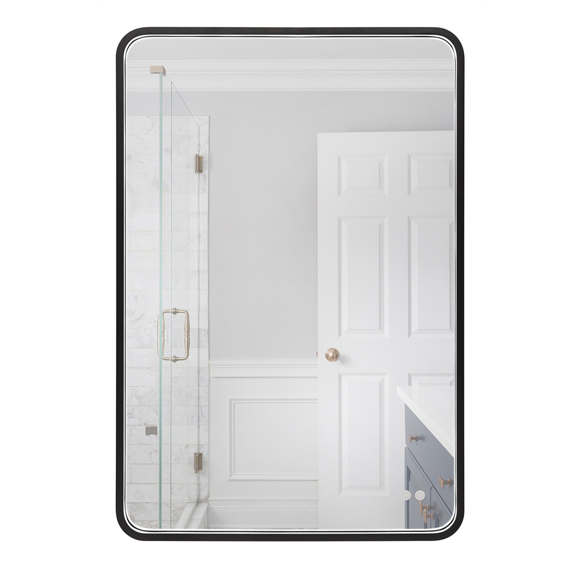 Monica 24 Inch LED Lighted Mirror,