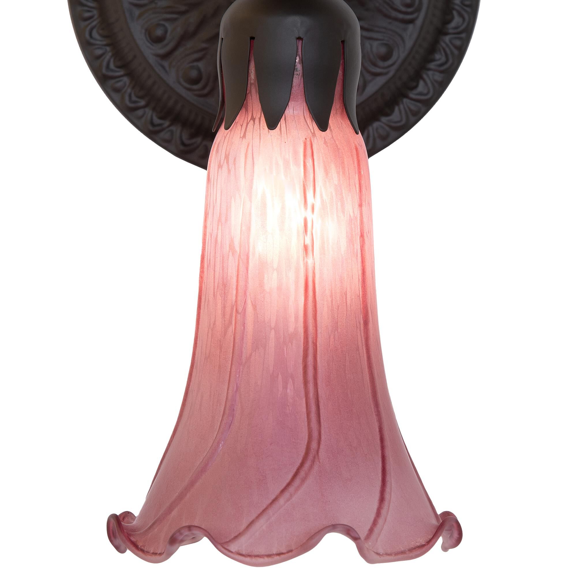 Meyda Lighting Lavender 10 Inch Wall Sconce
