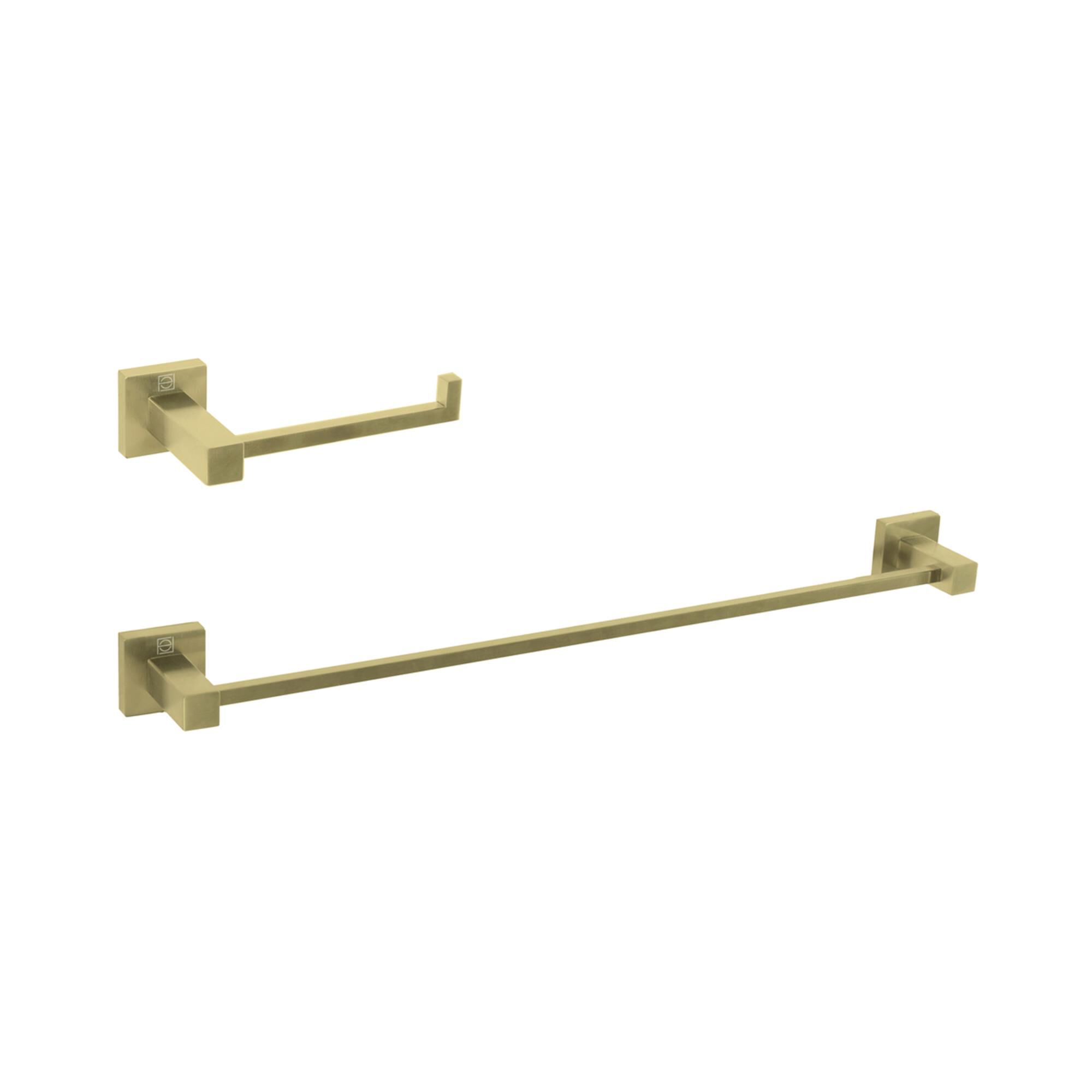 Isla 2 Piece Towel Bar Set by Elegant Decor