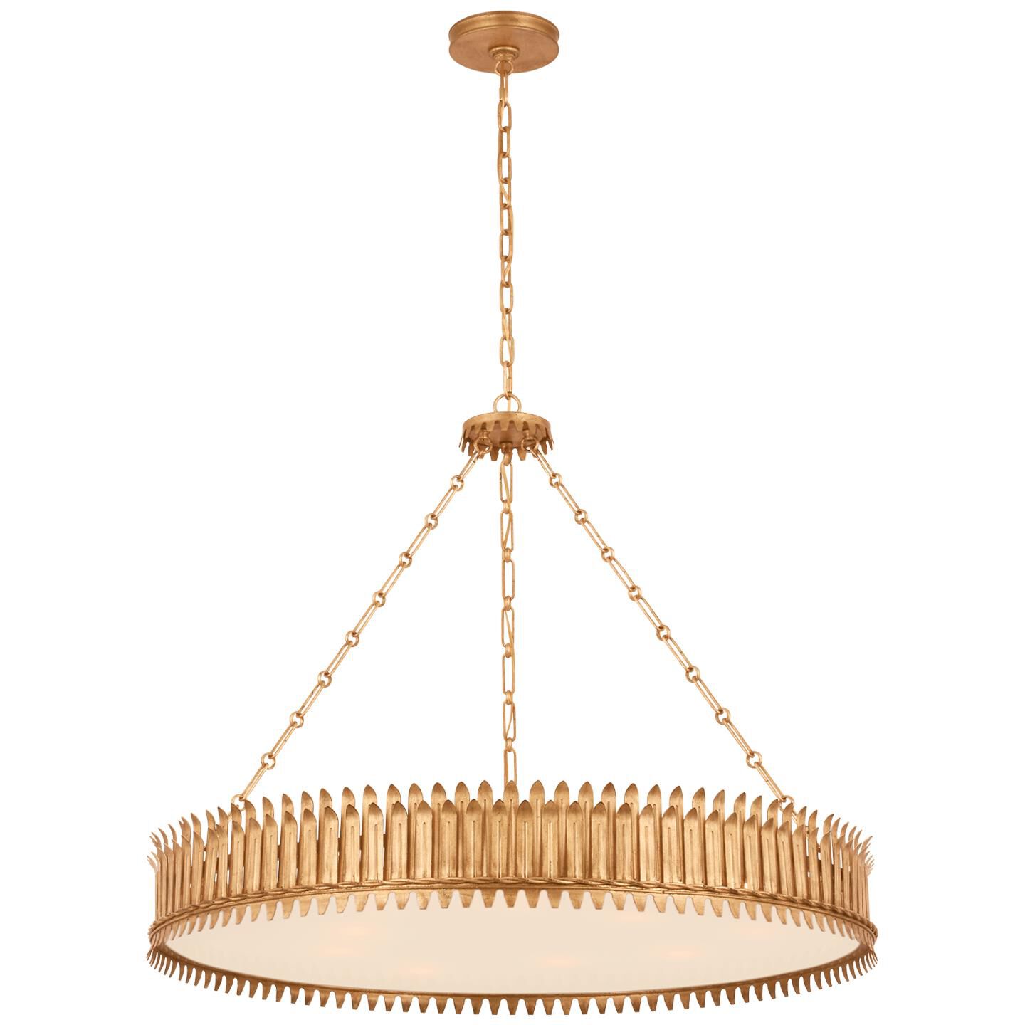 Suzanne Kasler Leslie 36 Inch 9 Light LED Chandelier by Visual Comfort Signature Collection