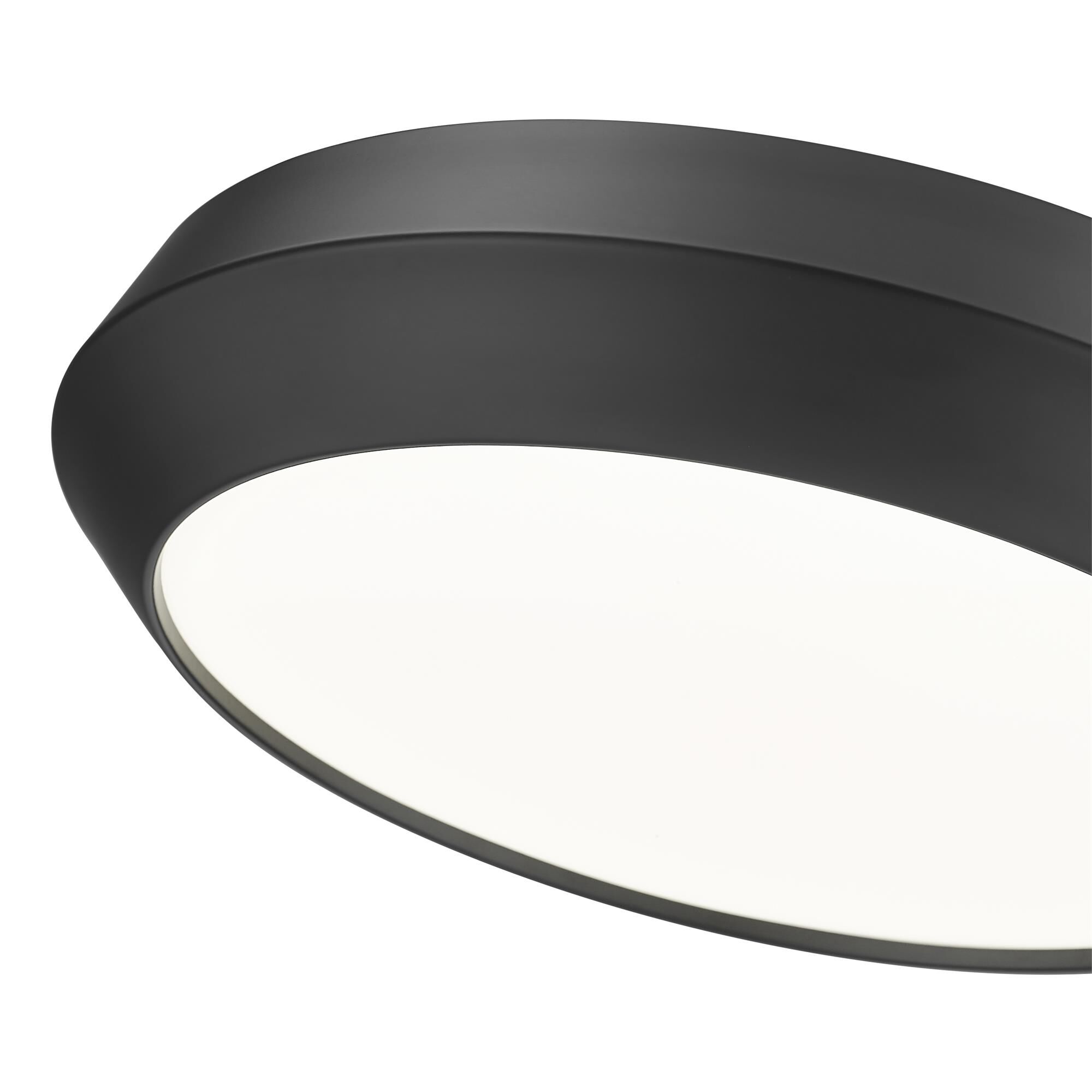 Shown in Matte Black finish and White glass