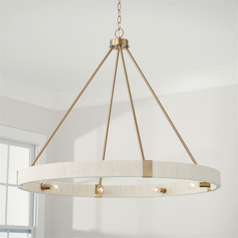 Delaney 36 Inch 8 Light Chandelier by Capital Lighting Fixture Company