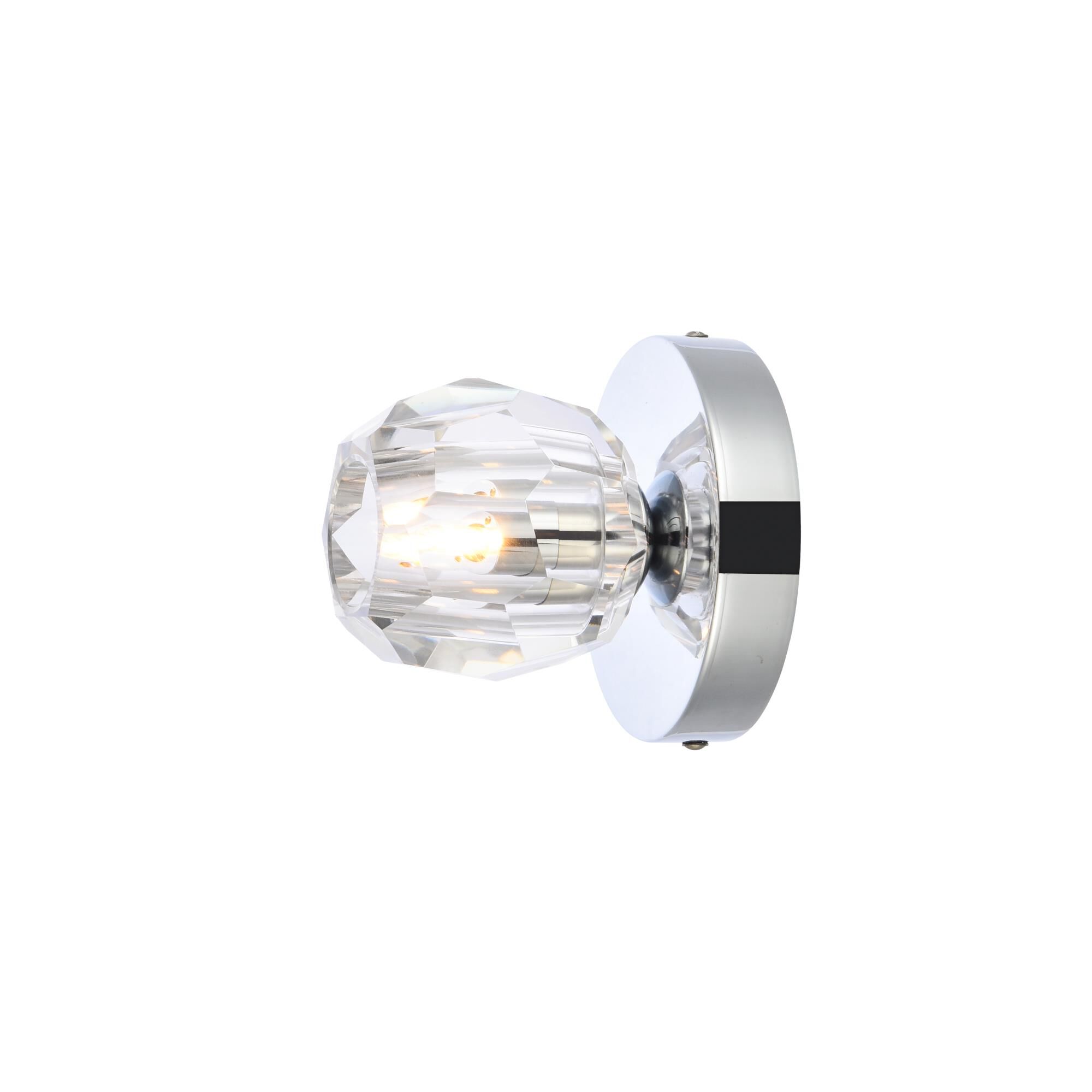 Eren 4 Inch 1 Light LED Flush Mount by Elegant Lighting