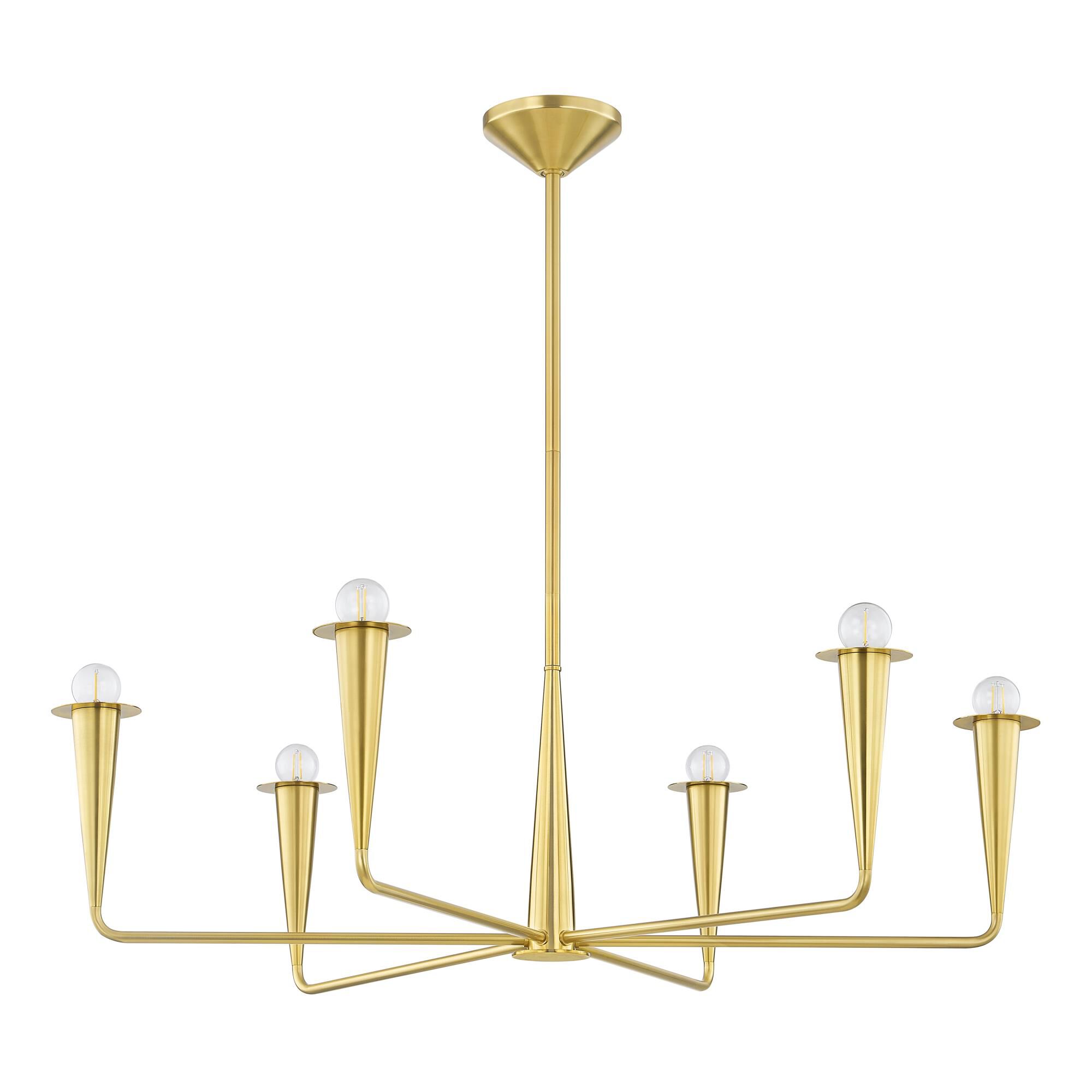 Shown in Aged Brass finish