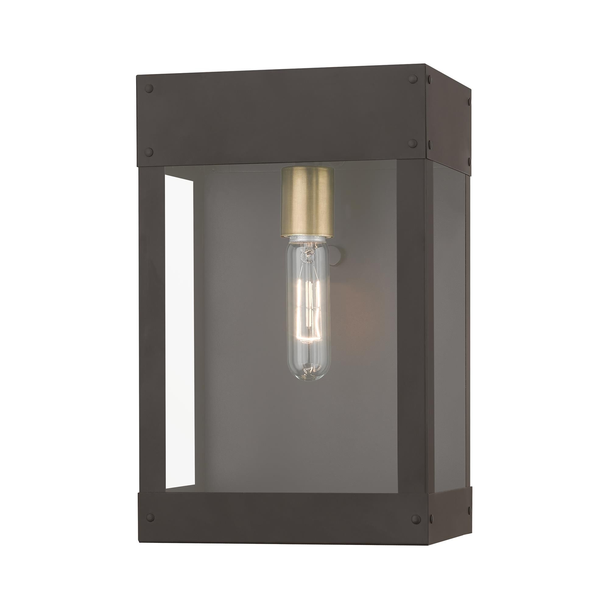 Livex Lighting Barrett 13 Inch Tall Outdoor Hanging Lantern
