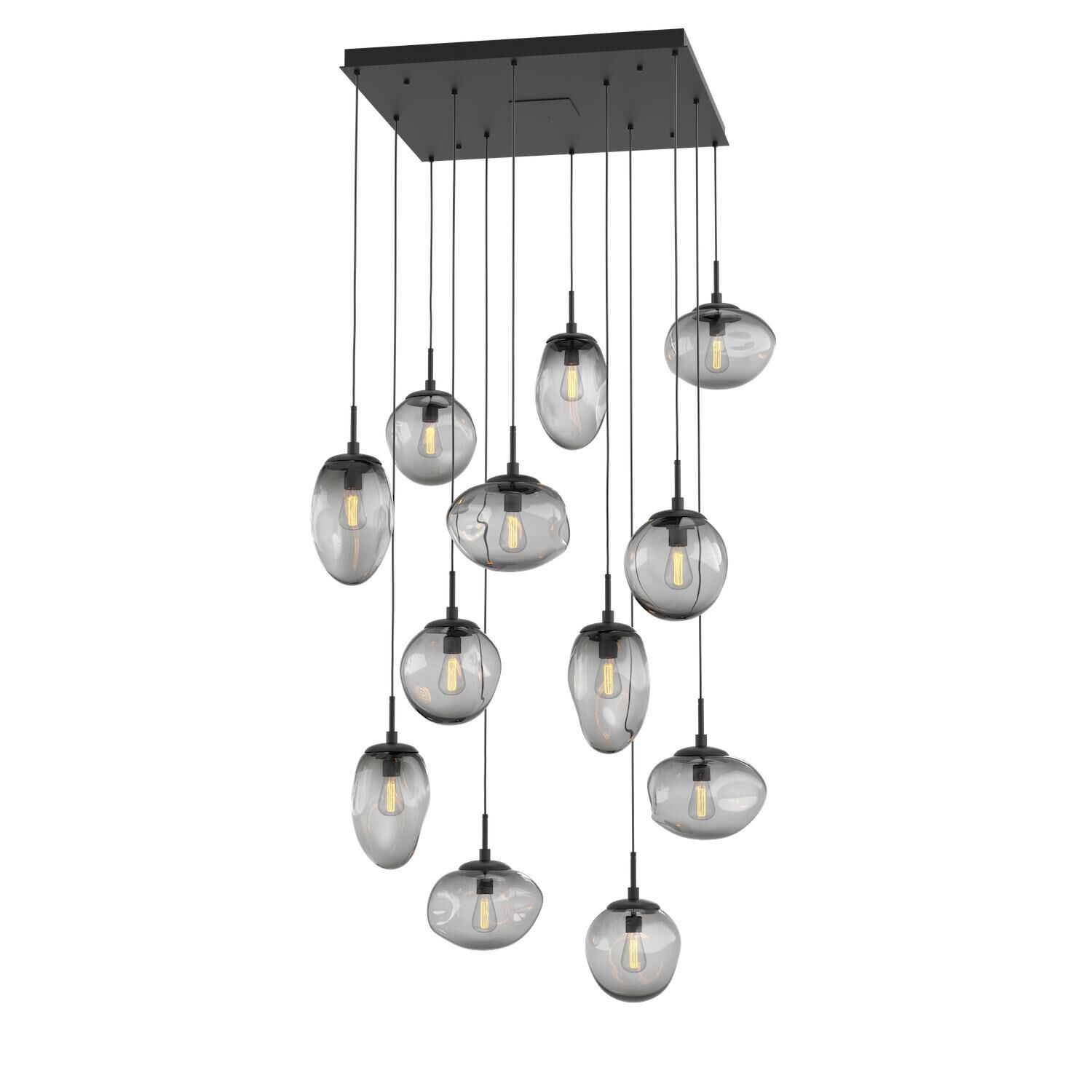 Levi Wilson Nebula 38 Inch 12 Light Multi Light Pendant by Hammerton Studio