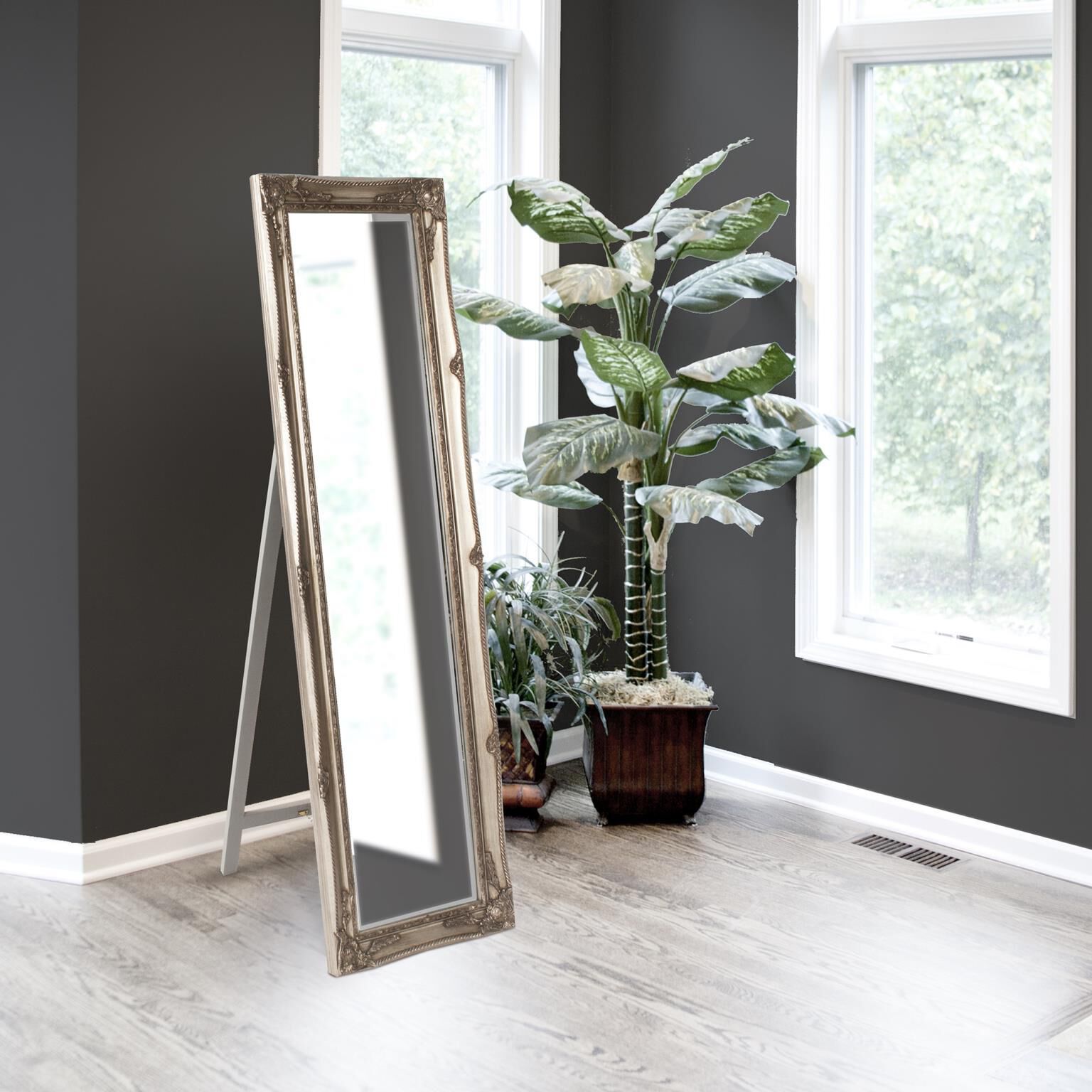 Shown in Silver finish