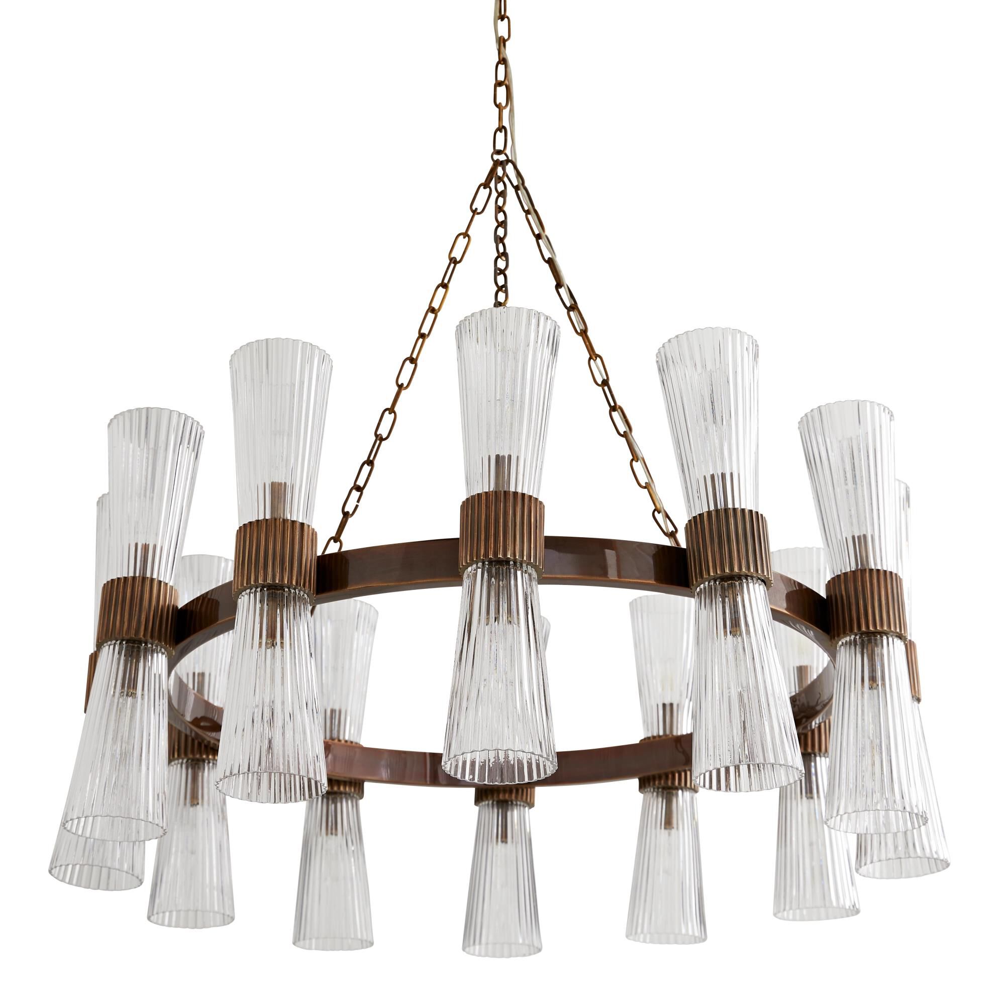 Whittier 35 Inch 24 Light Chandelier by Arteriors Home