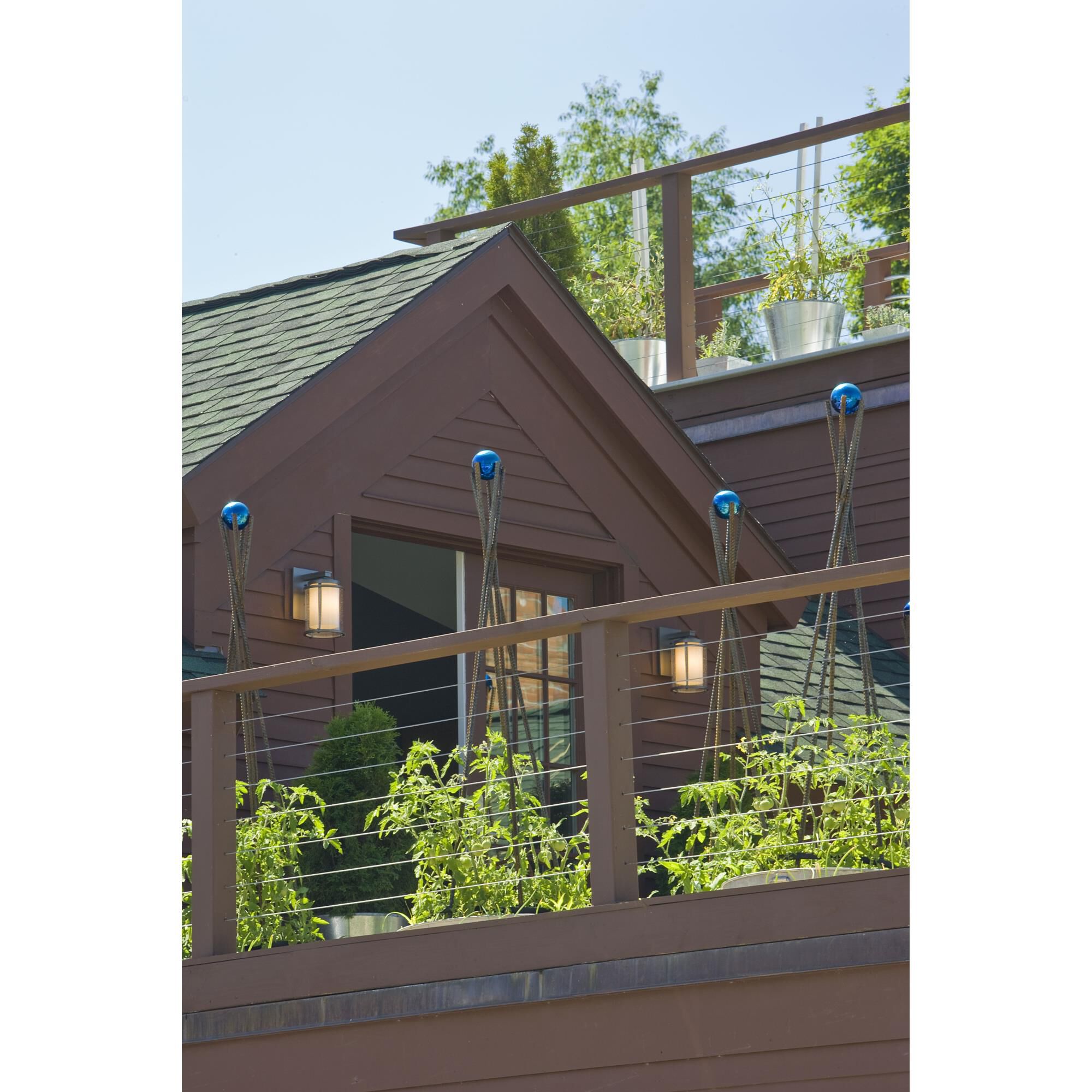 Hubbardton Forge Meridian Small 10 Inch Tall Outdoor Wall Light