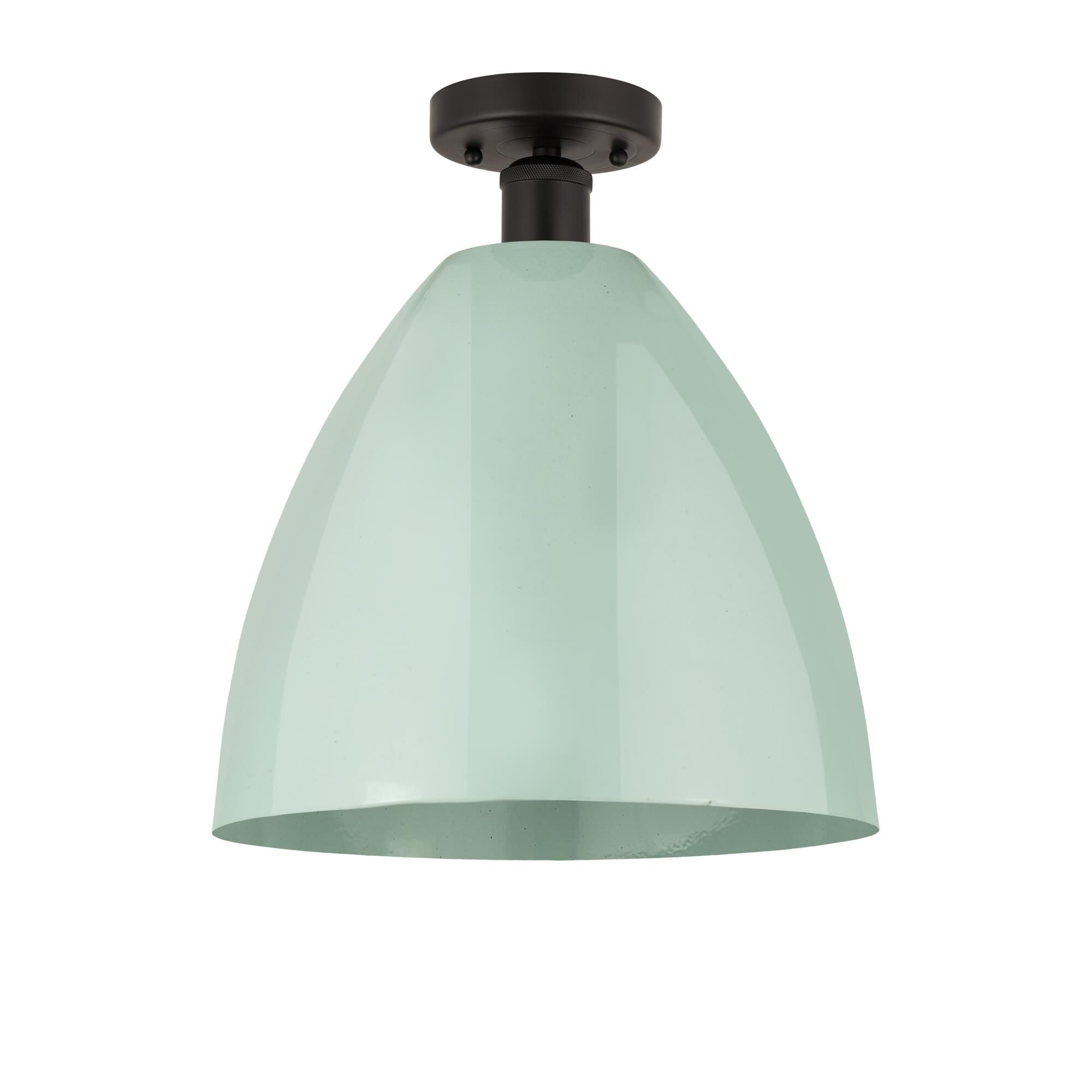 Shown in Oil Rubbed Bronze and Seafoam finish and Seafoam Metal shade