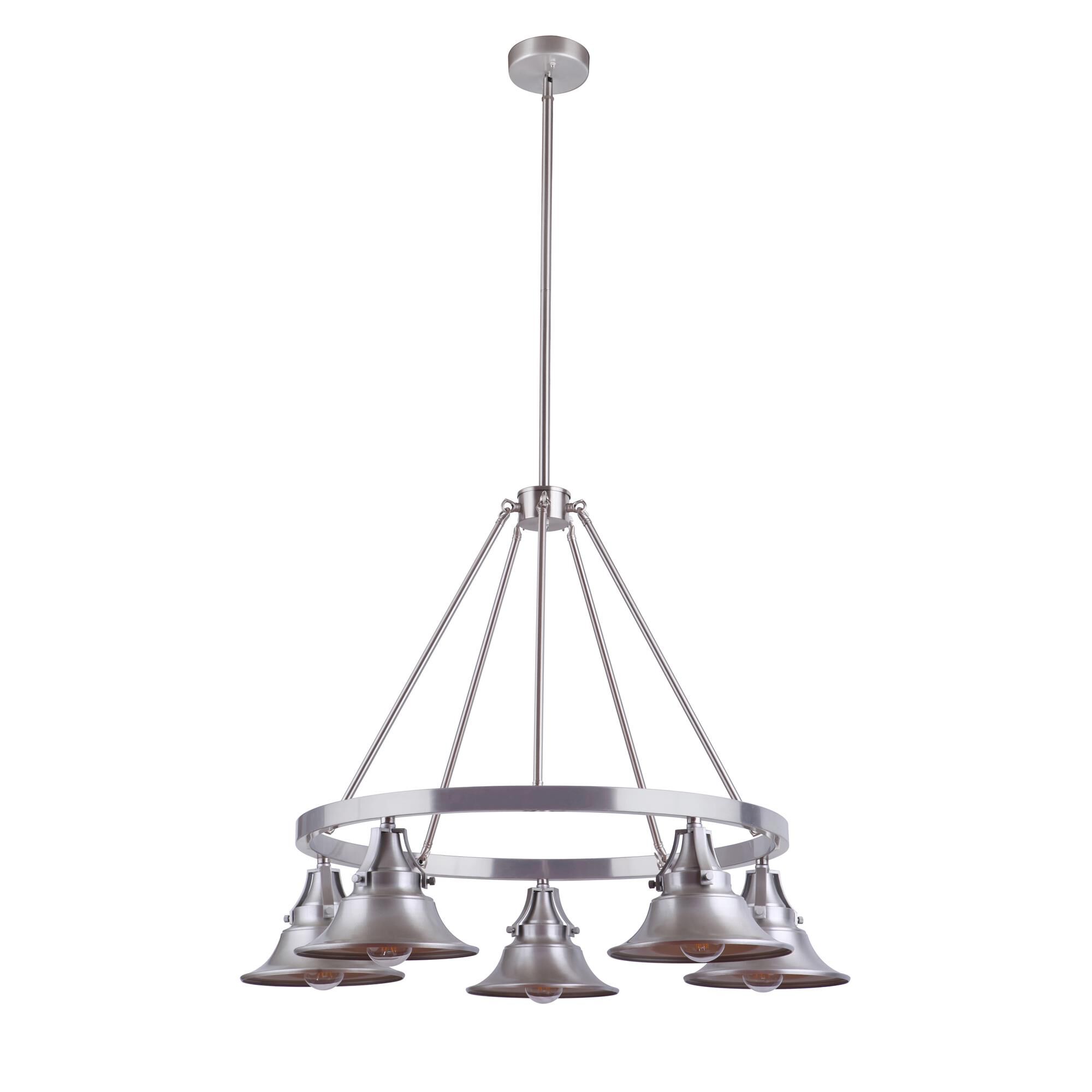 Shown in Satin Aluminum finish