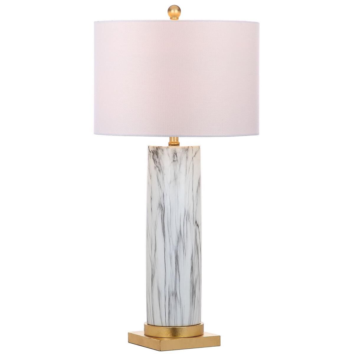 Shown in Black and White finish and Cotton shade