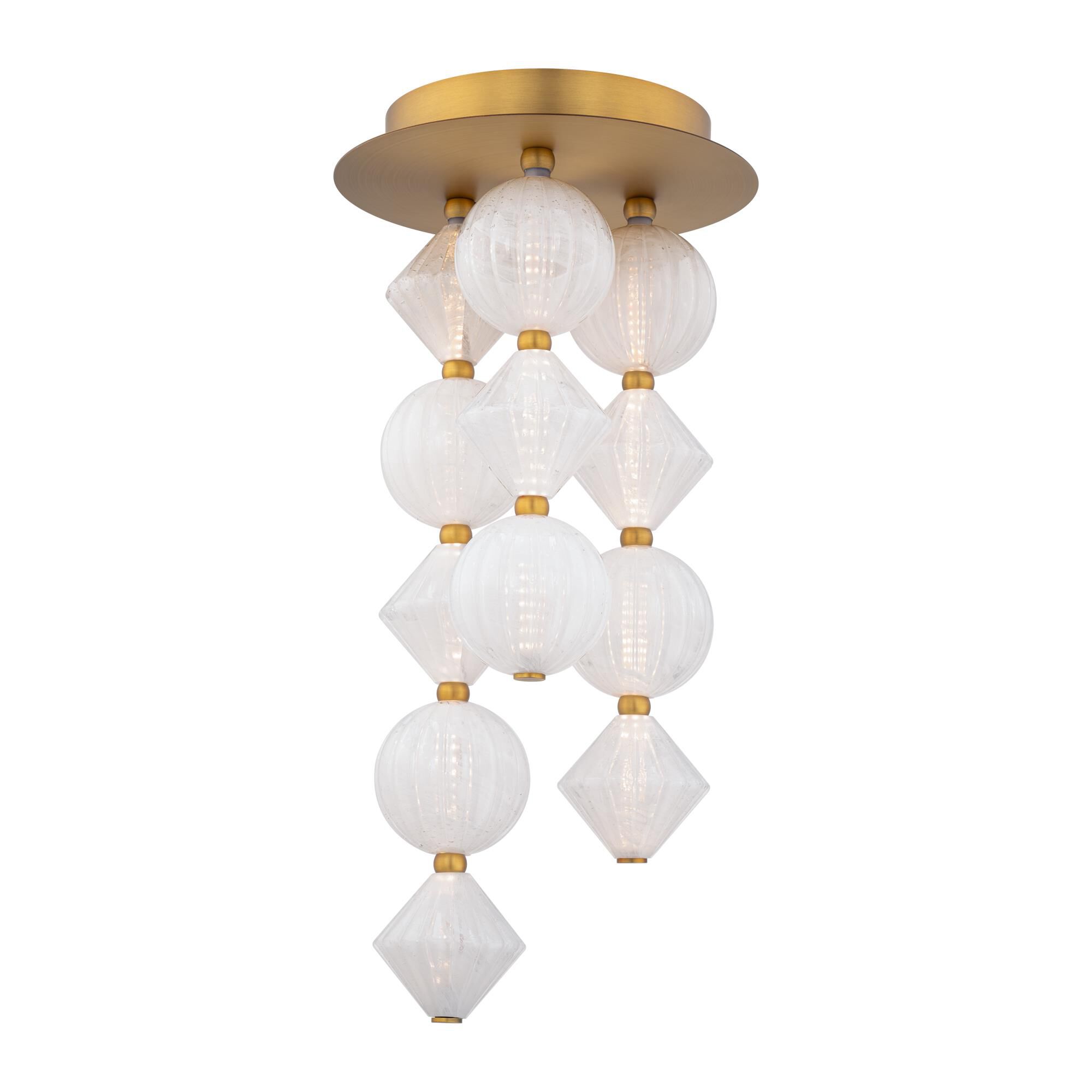 Pearla 11 Inch Semi Flush Mount by Modern Forms