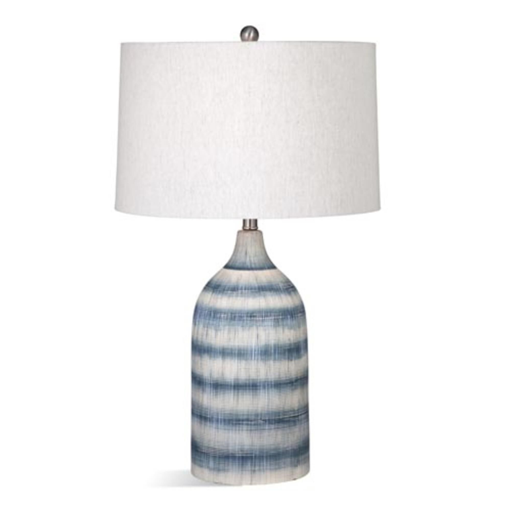 Shown in Blue finish and White shade