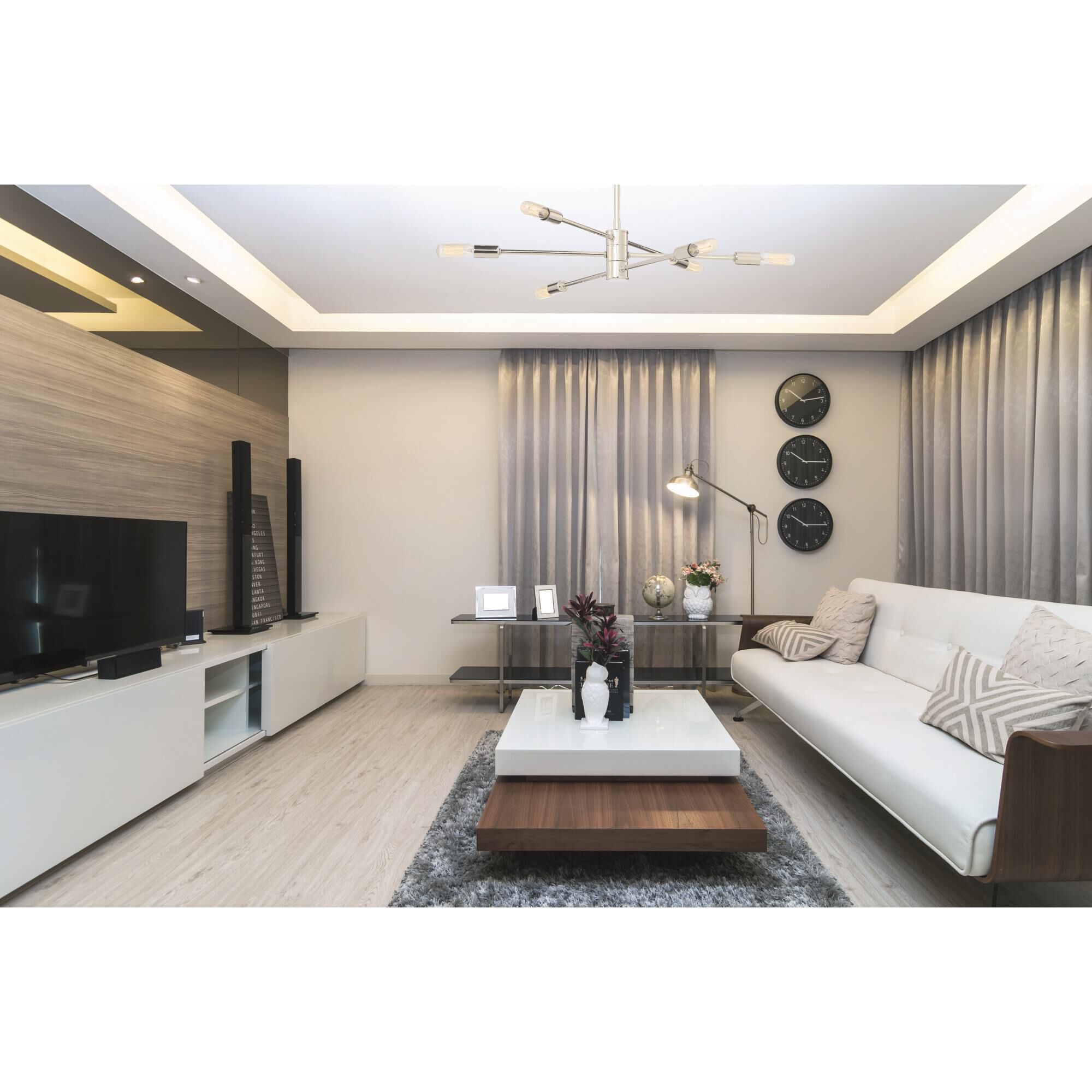 Shown in Polished Nickel finish