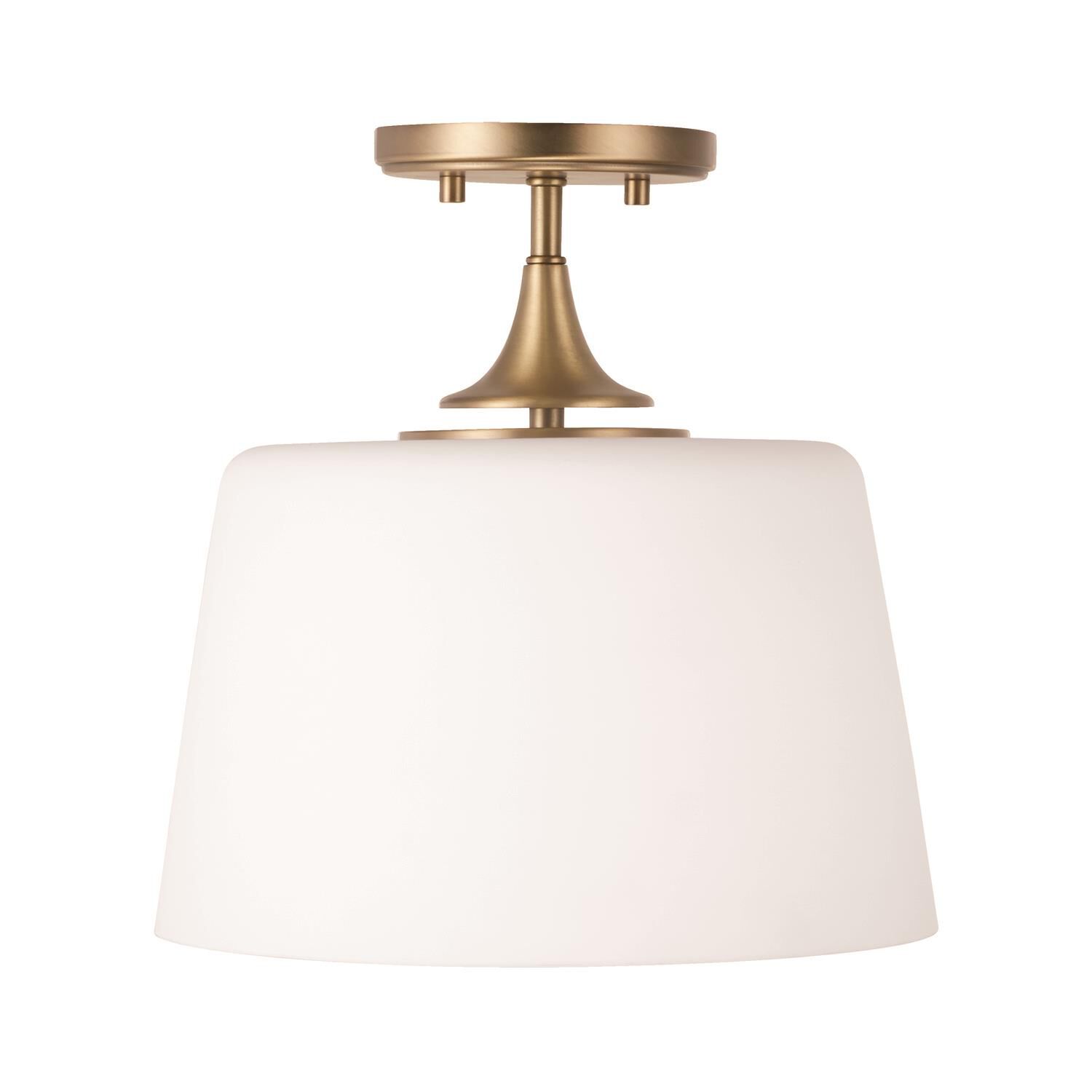 Presley 11 Inch 1 Light Semi Flush Mount by Homeplace by Capital Lighting Fixture Company