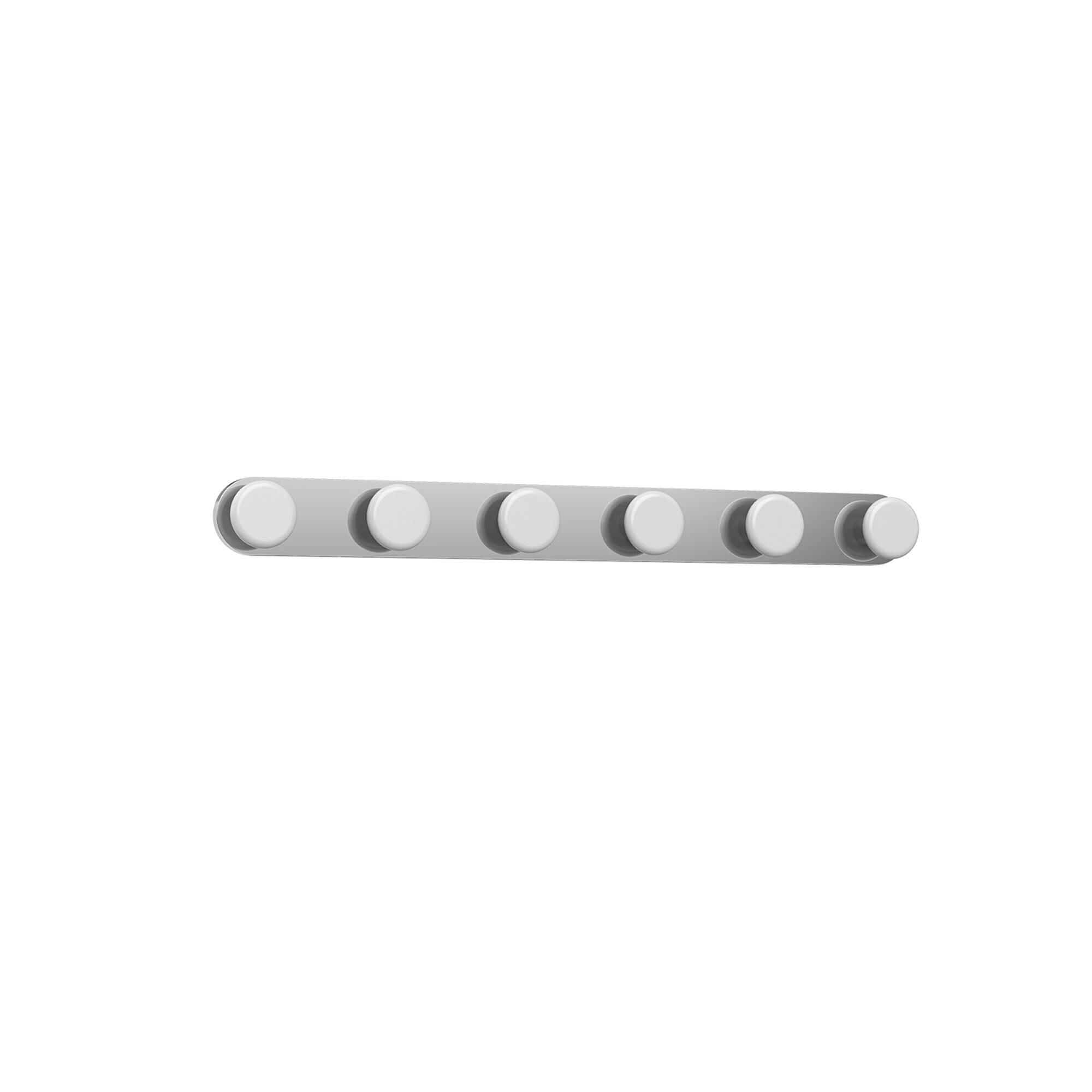 Shown in Chrome finish and Frosted Acrylic glass
