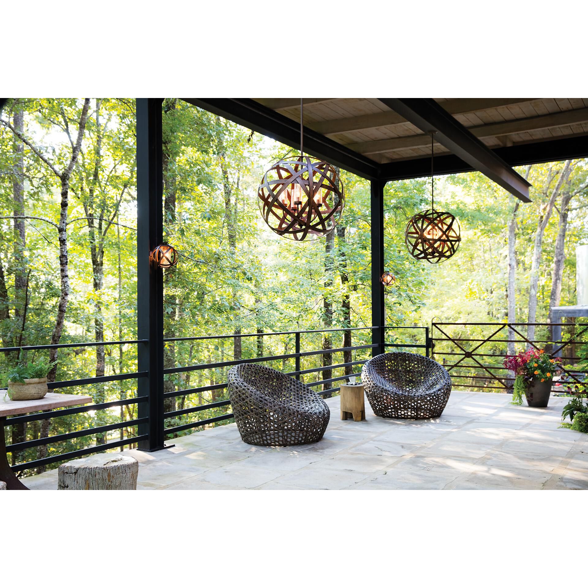 Carson 26 Inch Tall 5 Light Outdoor Hanging Lantern by Hinkley Lighting