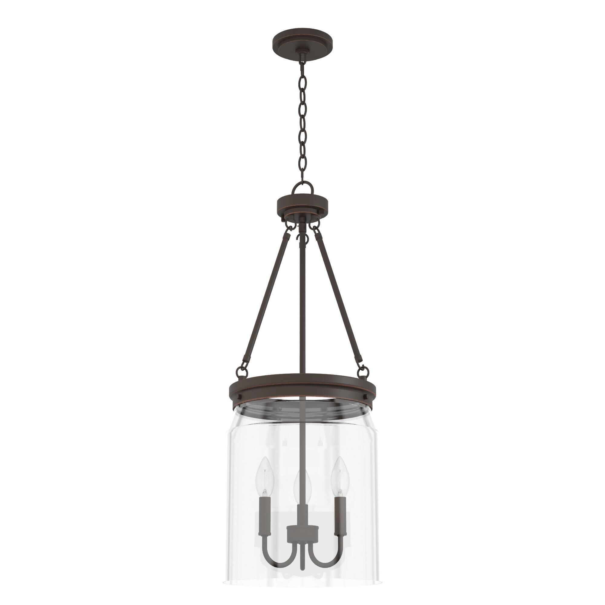 Devon Park 19 Inch Large Pendant by Hunter Fan