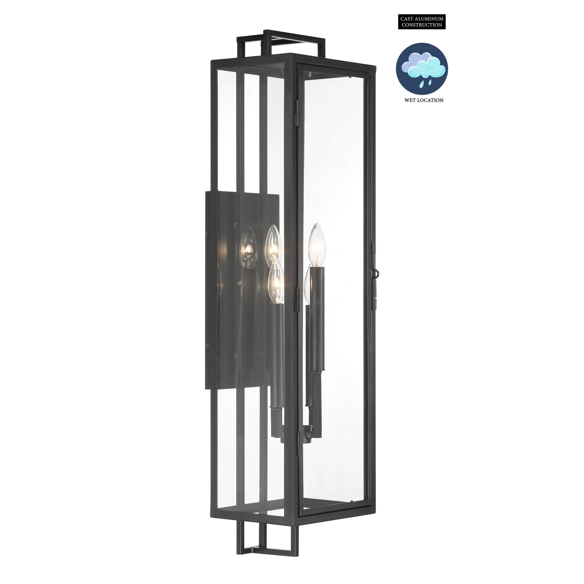 Knoll Road 35 Inch Tall 4 Light Outdoor Wall Light by Minka Lavery