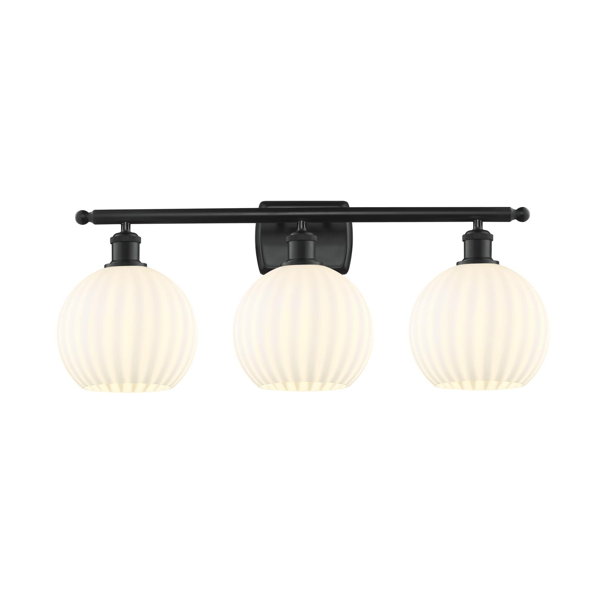 Bruno Marashlian White Venetian 28 Inch Bath Vanity Light by Innovations Lighting