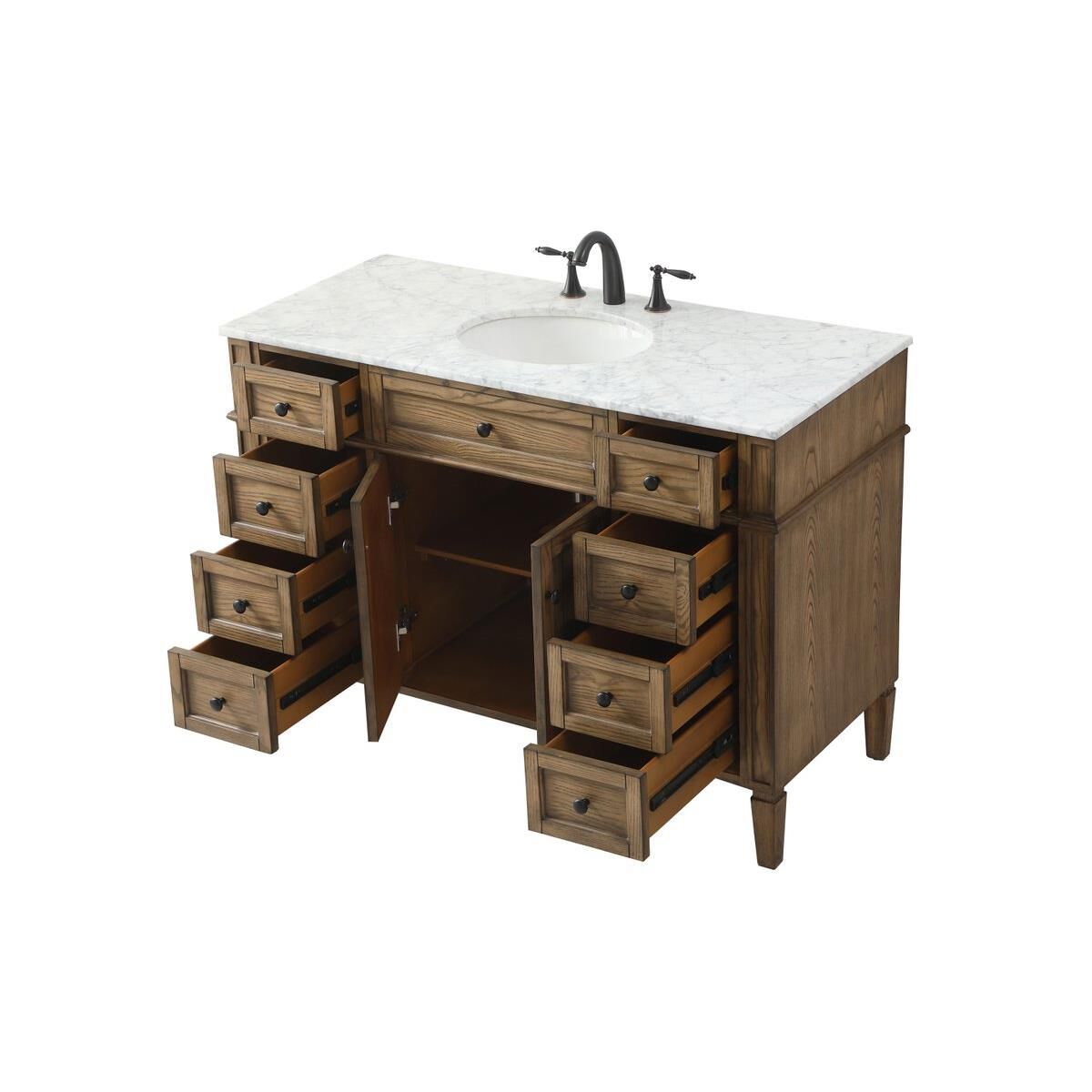 Shown in Driftwood finish