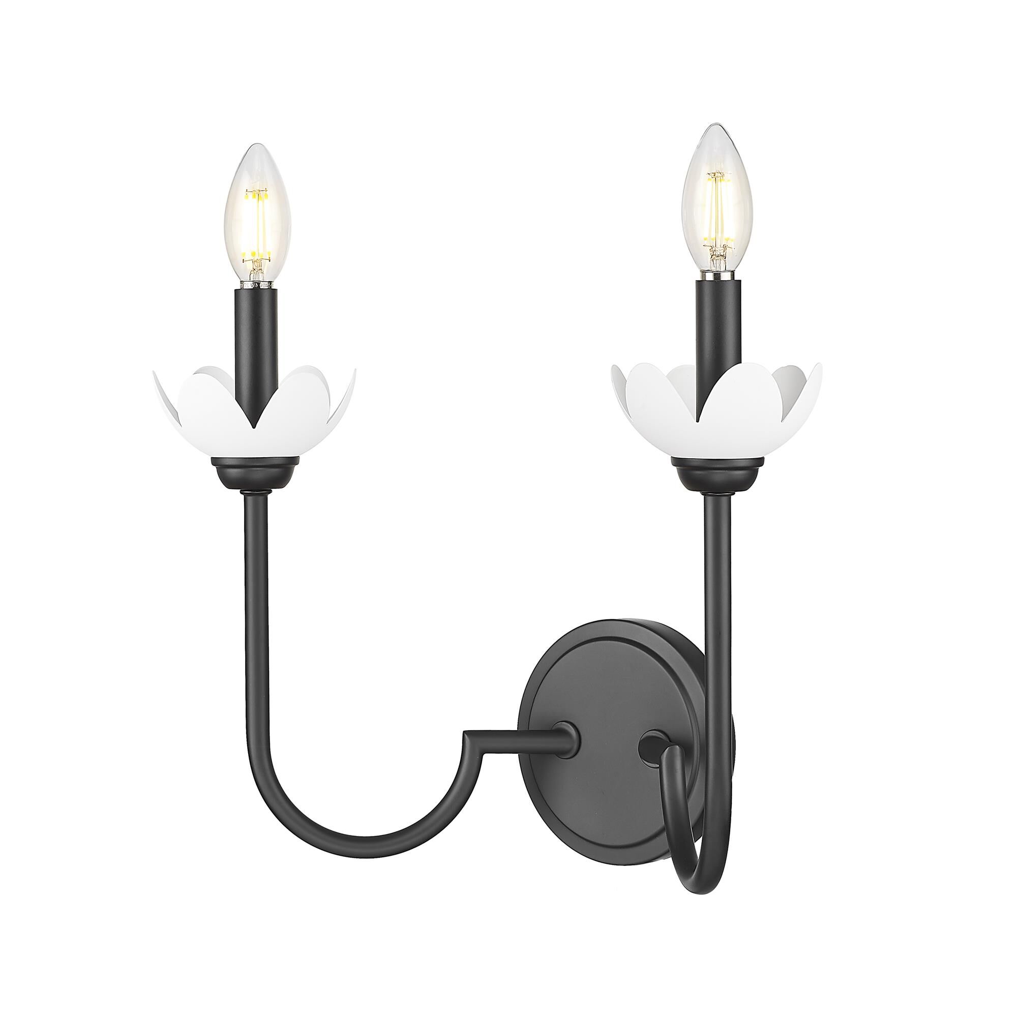 Shown in Matte Black finish and Clear Ribbed glass and Clear Ribbed shade