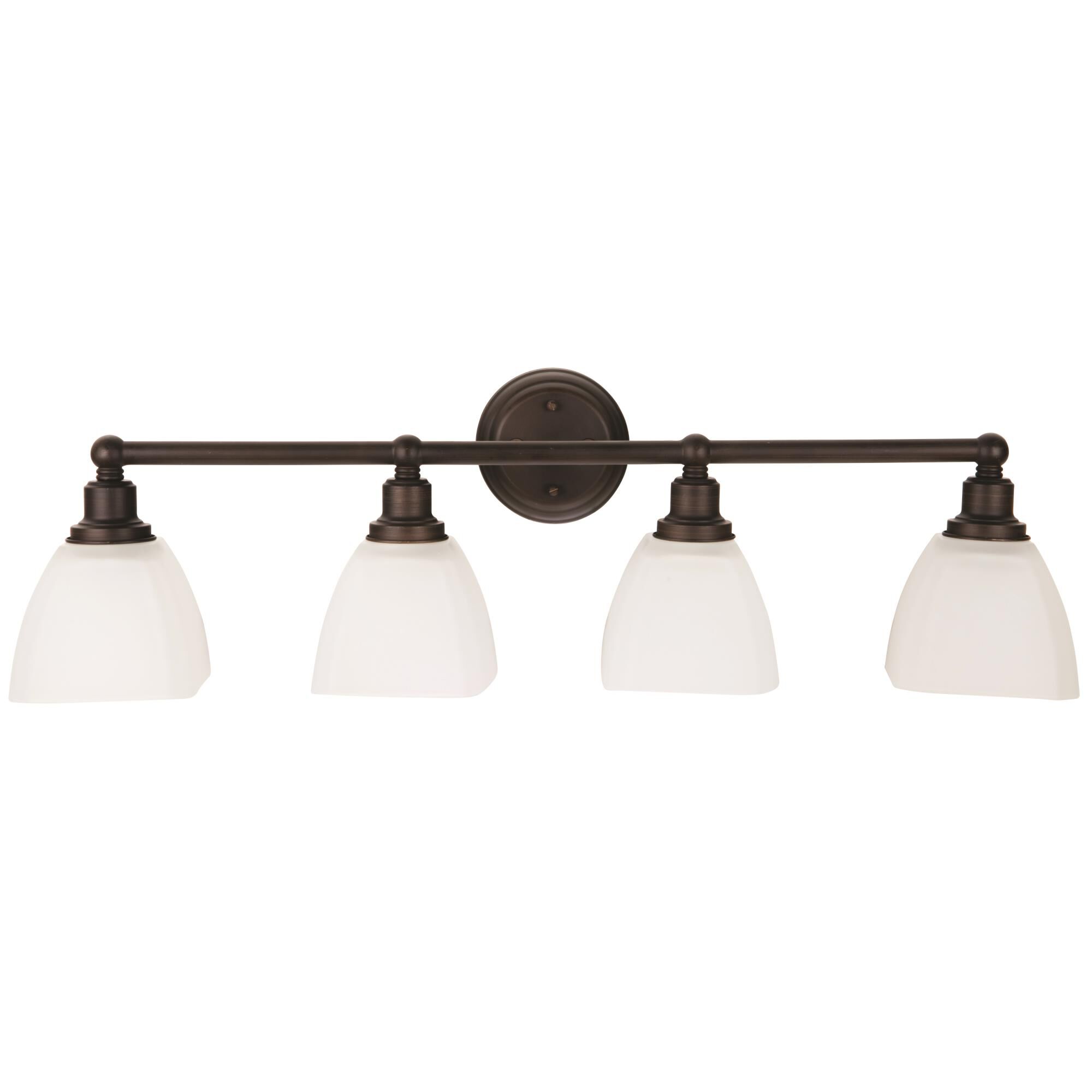 Shown in Bronze finish and Yes glass and Yes shade