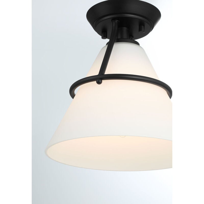 10 Inch Semi Flush Mount by Meridian Lighting