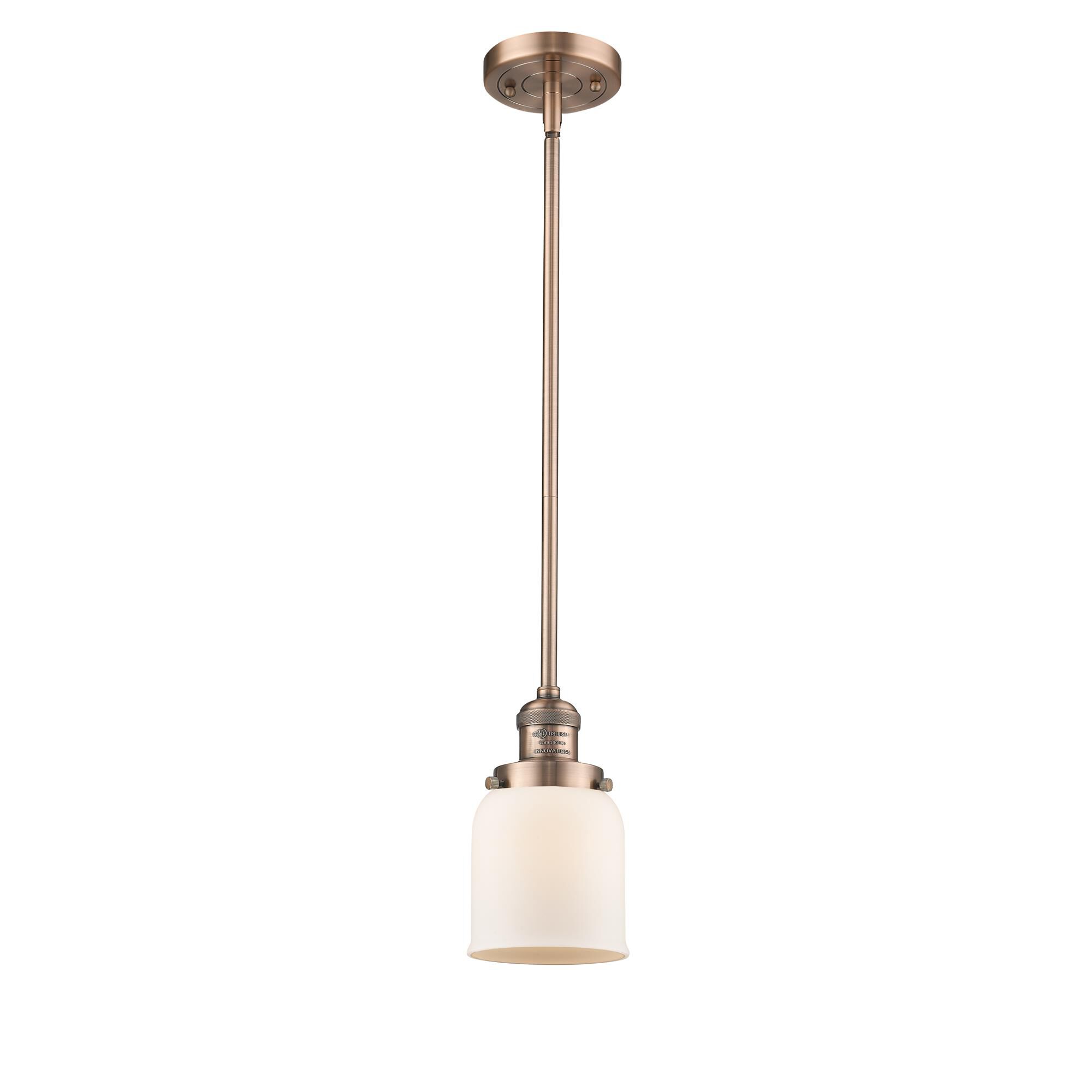 Bruno Marashlian Small Bell 5 Inch Mini Pendant by Innovations Lighting