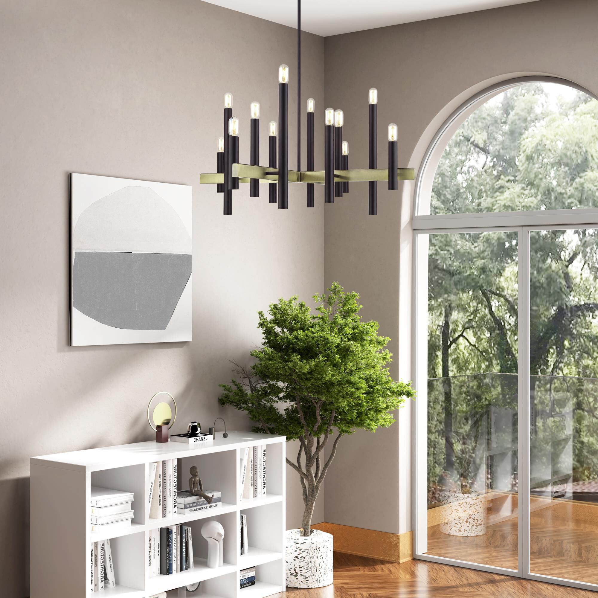 Helsinki 44 Inch Chandelier by Livex Lighting