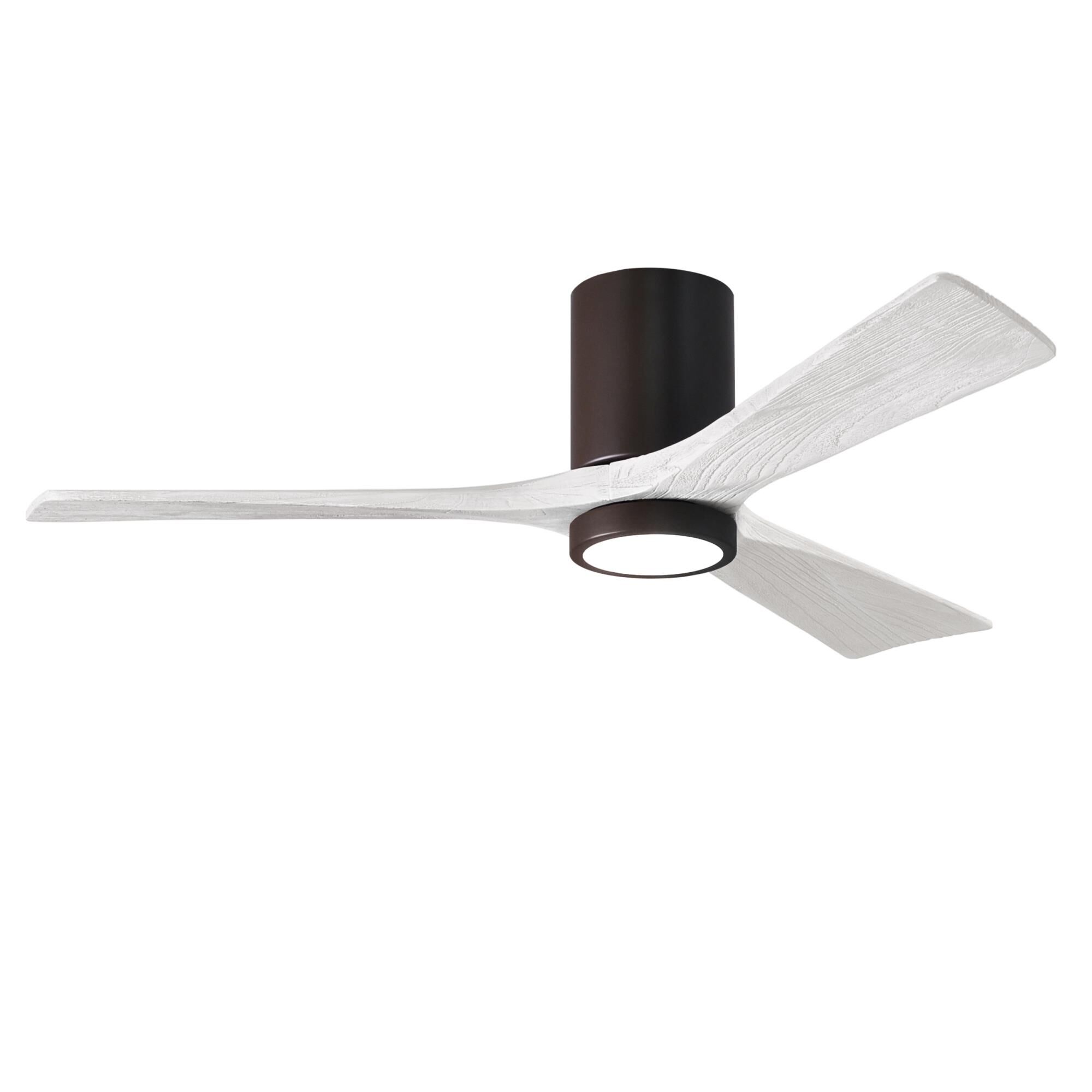 Irene 52 Inch Flush Mount Fan with Light Kit by Matthews Fan Company