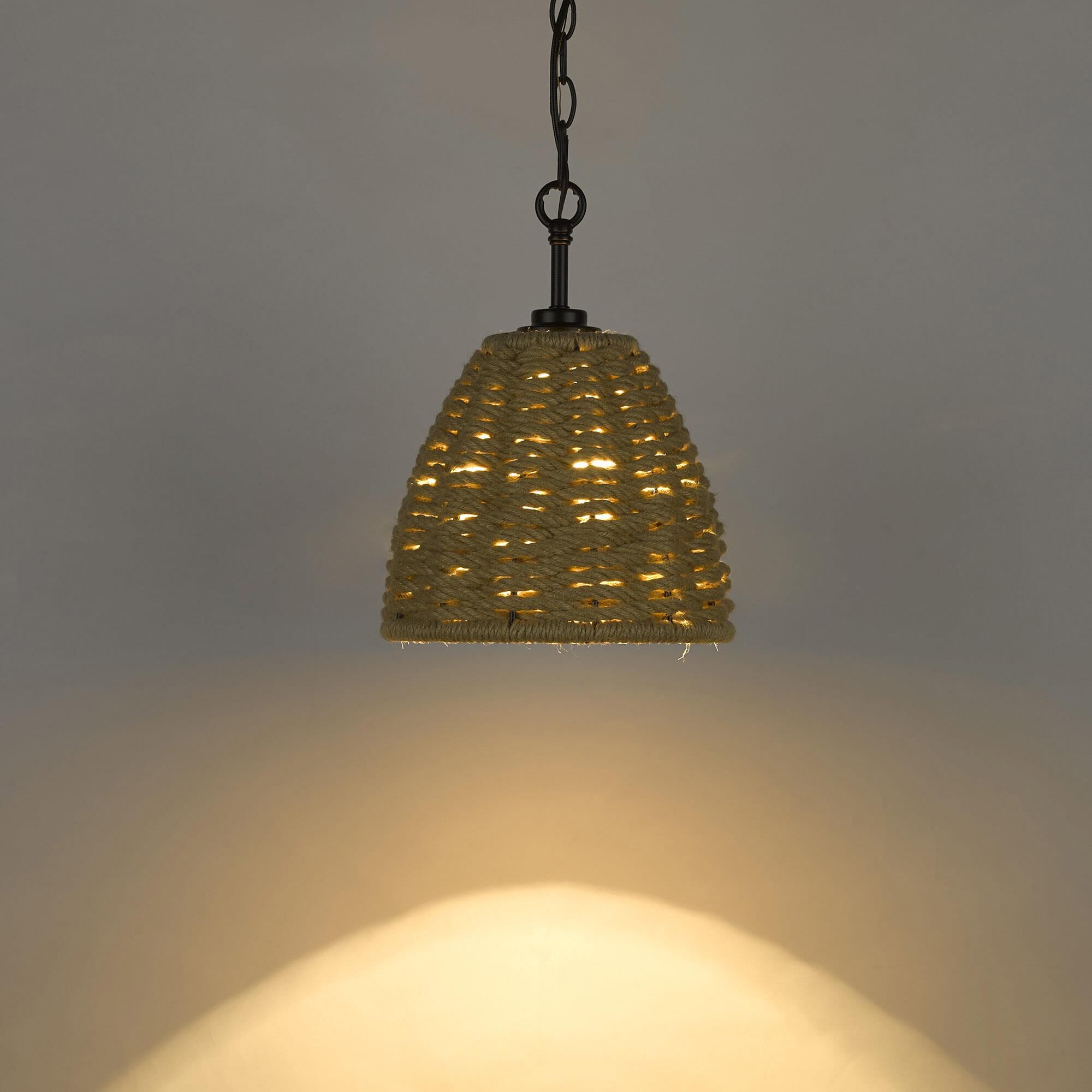 Golden Lighting Hathaway 10 Inch Mini Pendant