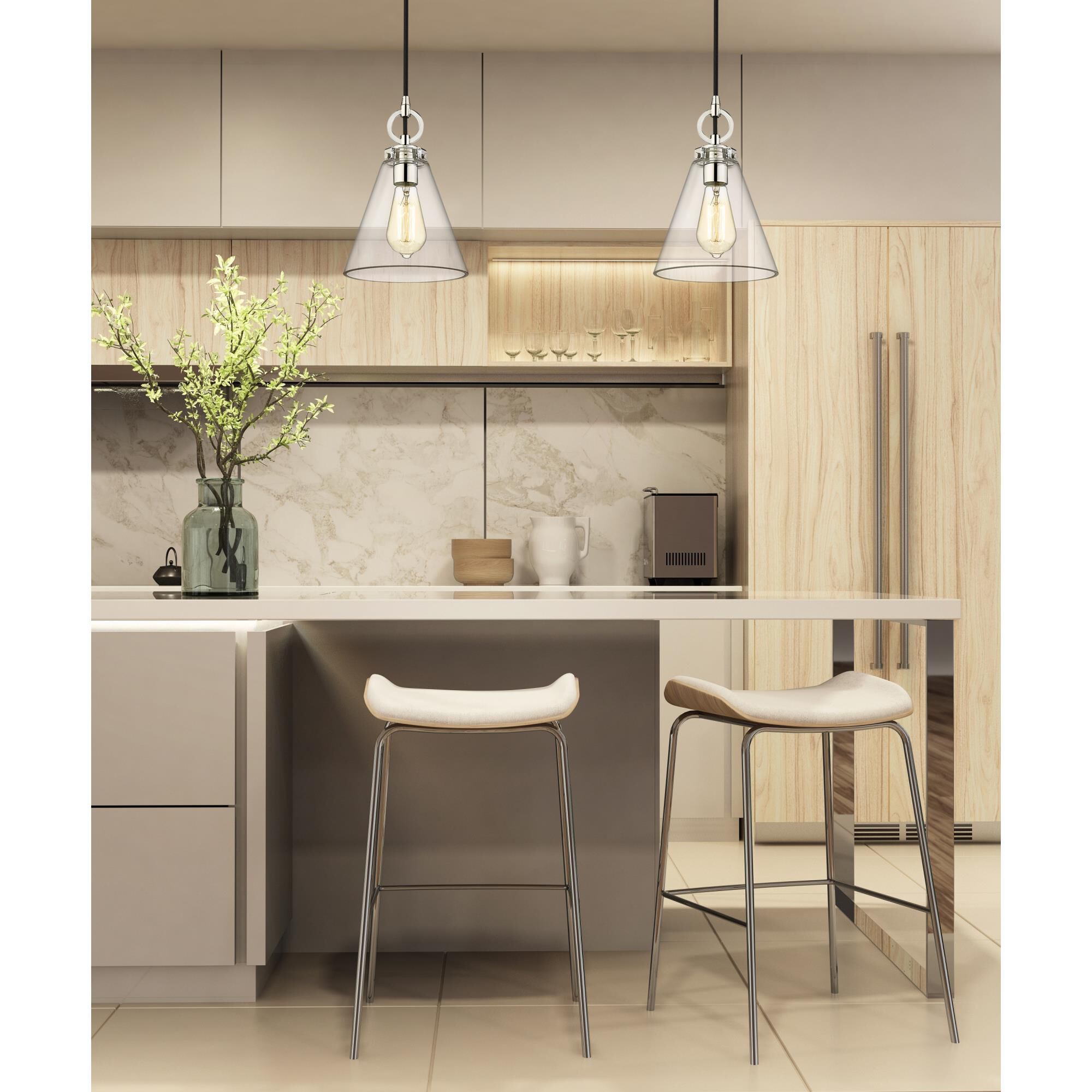 Z-Lite Harper 8 Inch Mini Pendant