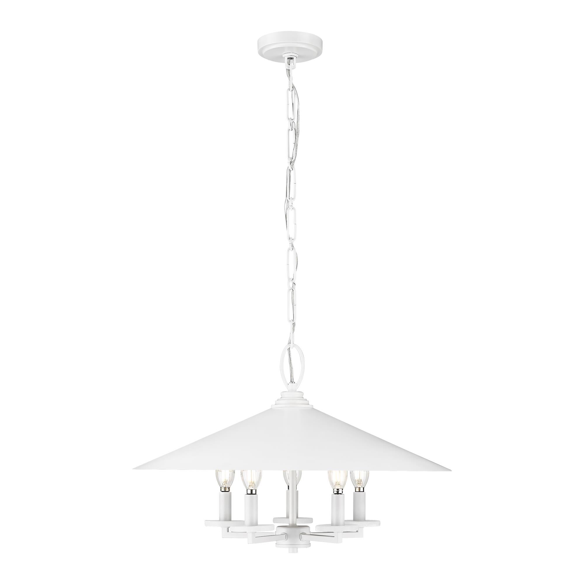 Shown in Matte White finish and Matte White Outer And Signature Rubbed Brass Inner glass and Matte White Outer And Signature Rubbed Brass Inner shade