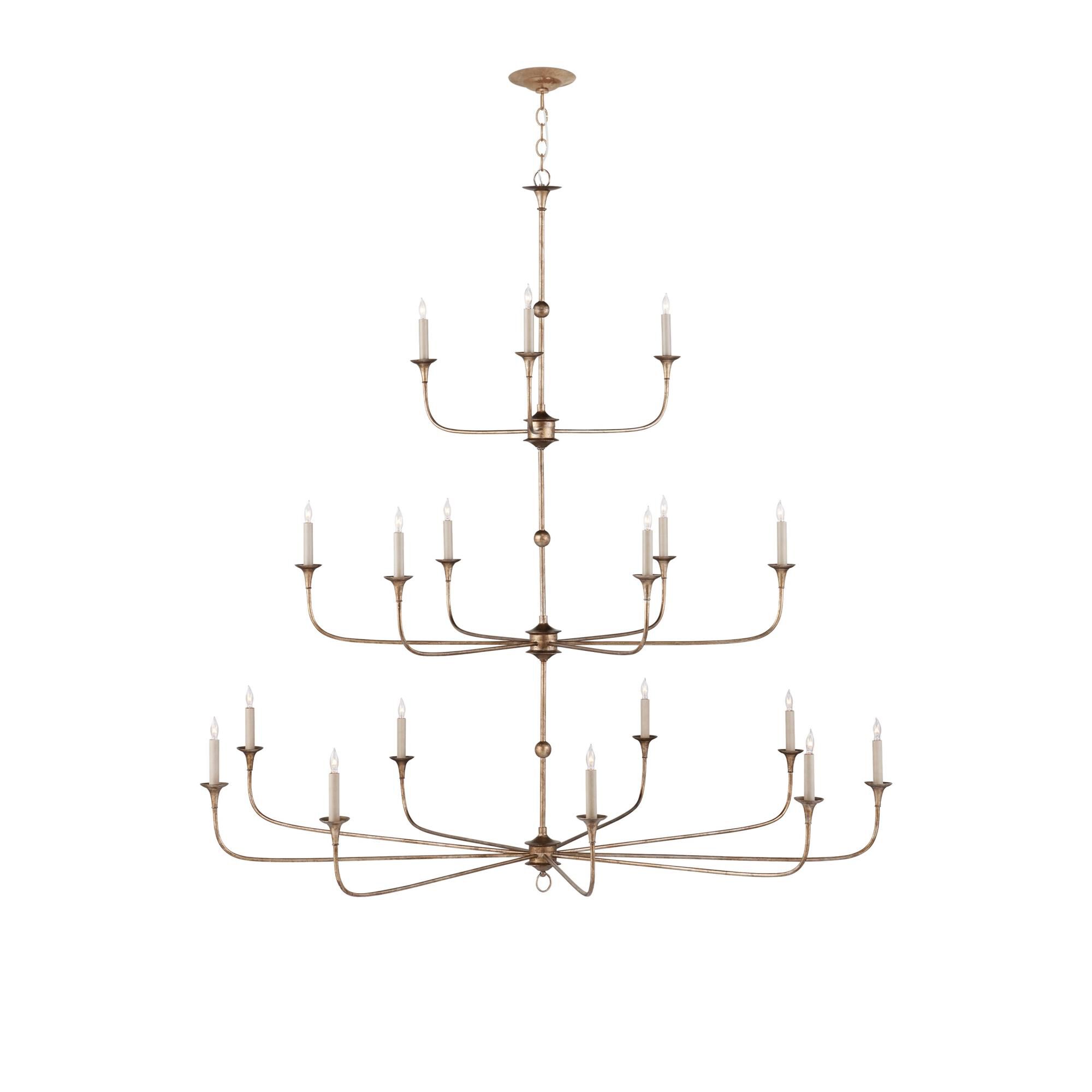 Nottaway 60 Inch Chandelier by Currey and Company