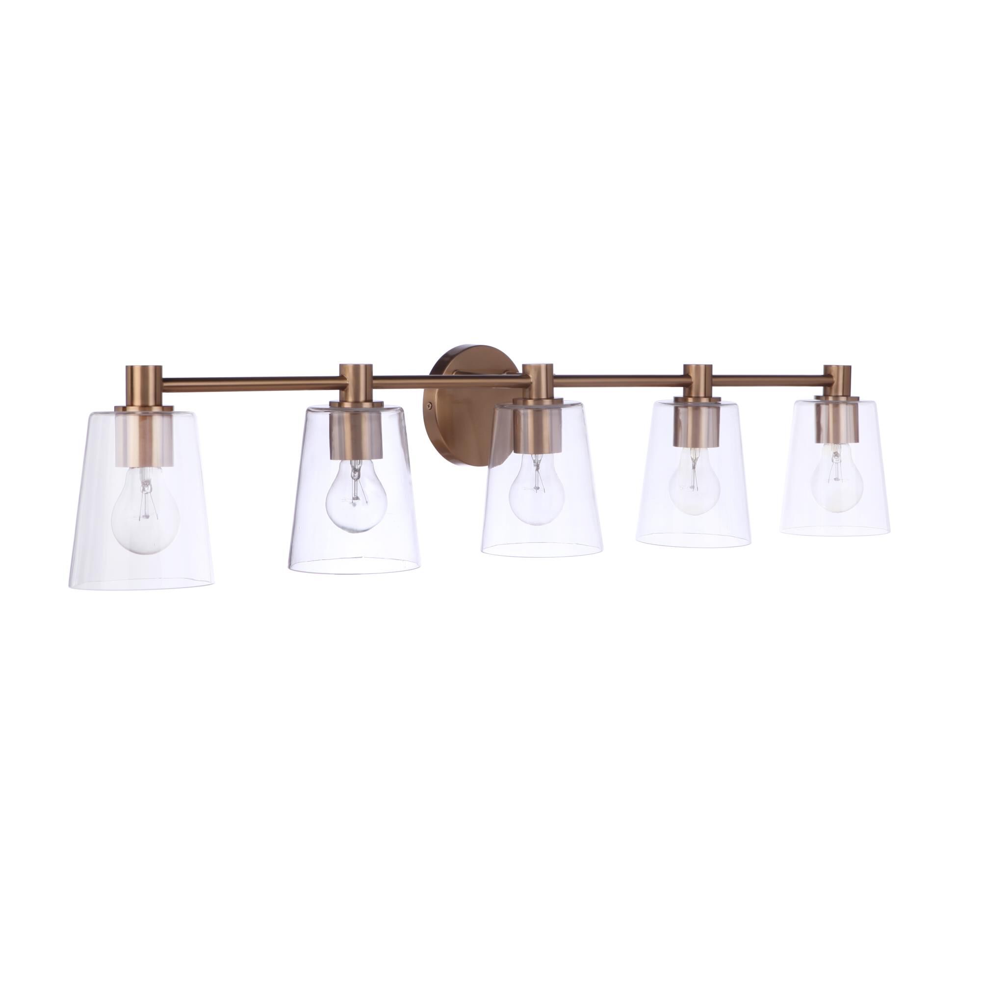 Emilio 42 Inch 5 Light Bath Vanity Light by Craftmade