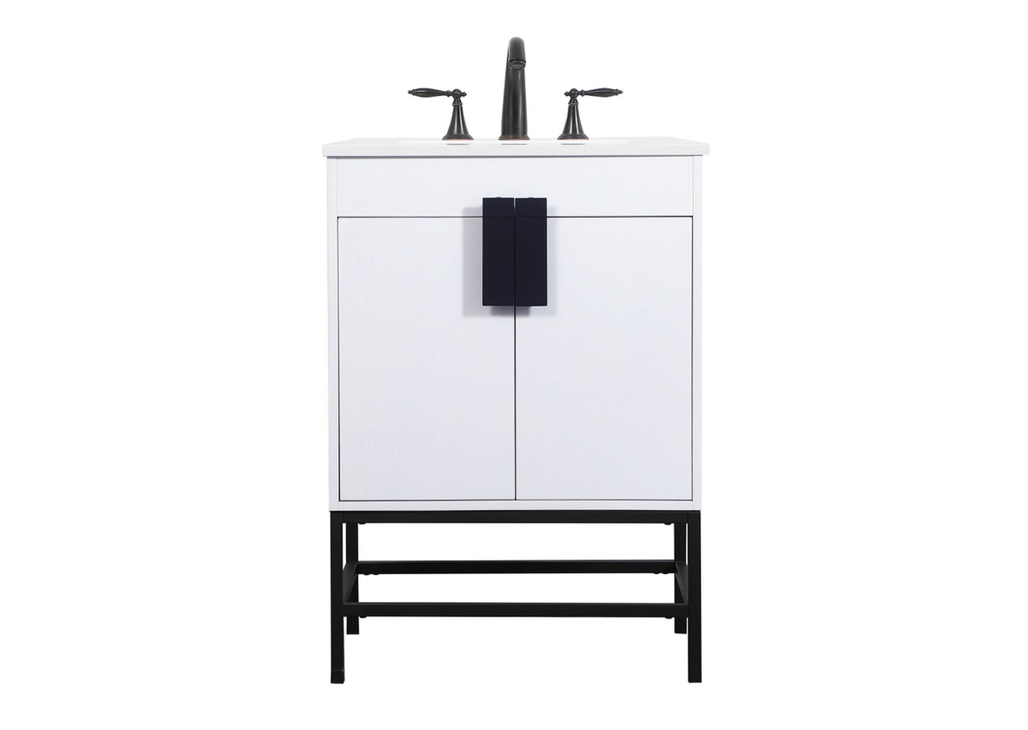 Shown in White finish