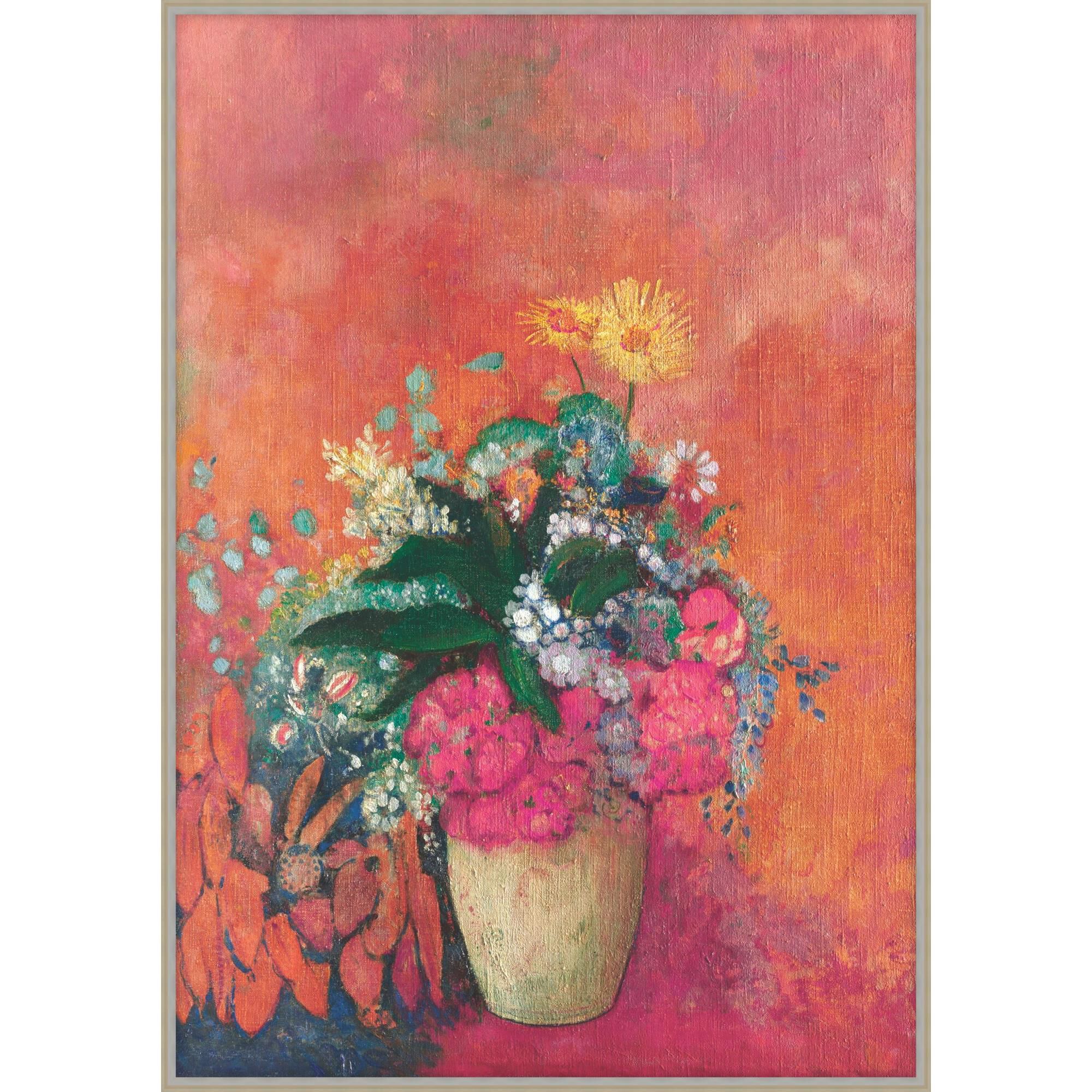 Textured Bouquet Print by Level57