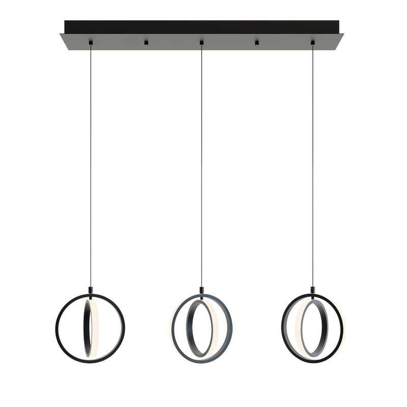 Lock 36 Inch 3 Light LED Linear Suspension Light by AFX Lighting