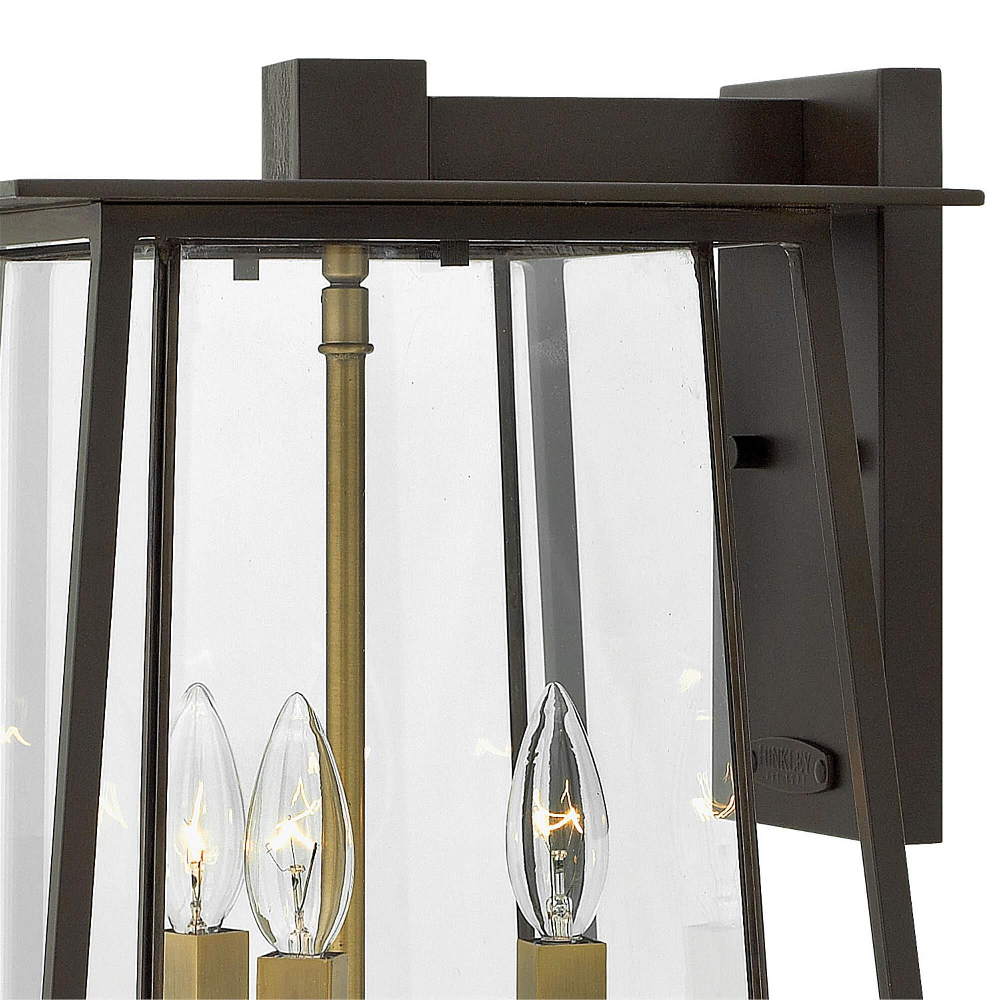 Shown in Buckeye Bronze finish and Bound Clear glass