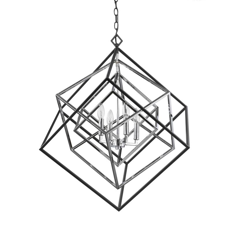 Euclid Medium Lantern Pendant by Z-Lite