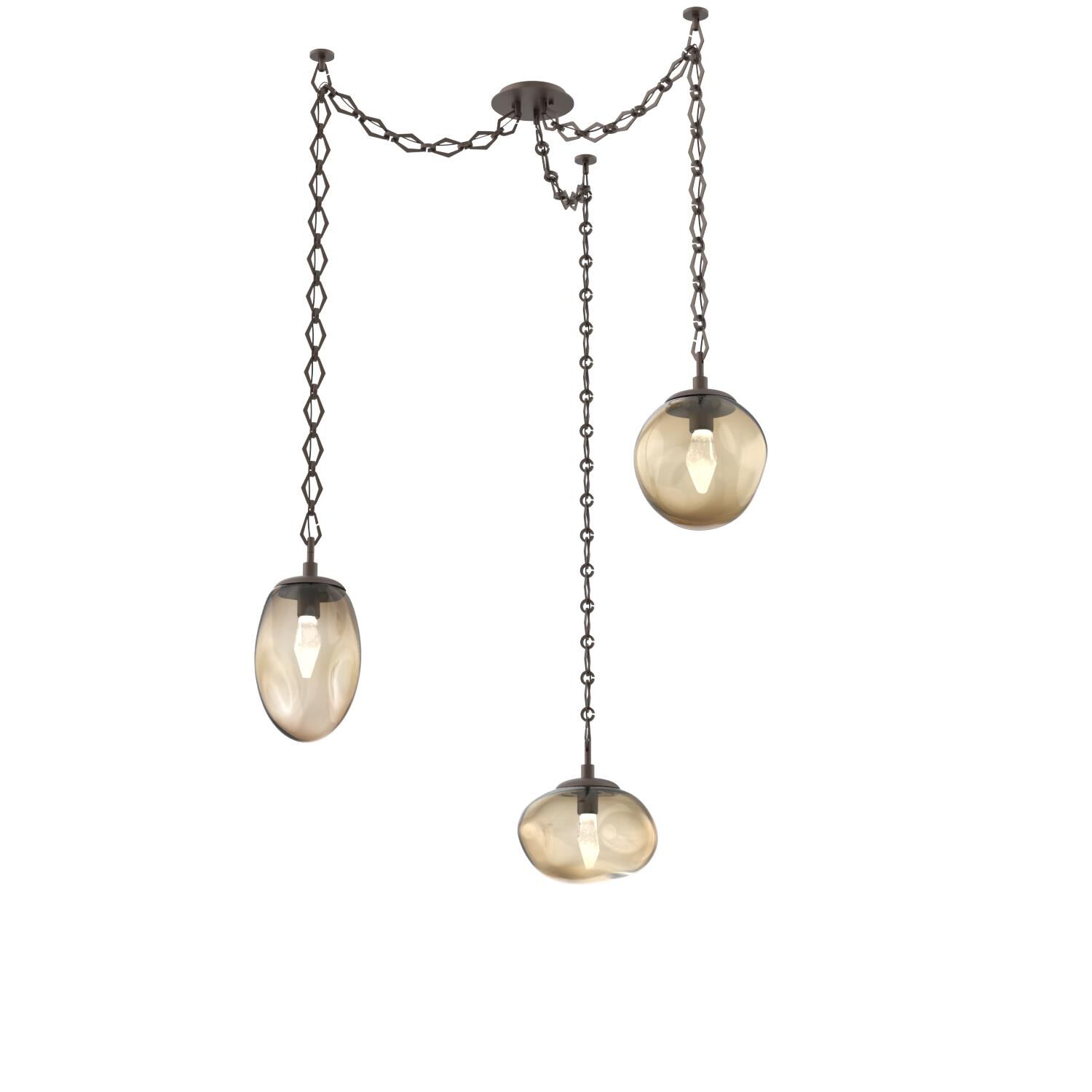 Levi Wilson Cosmos Multi Light Pendant by Hammerton Studio