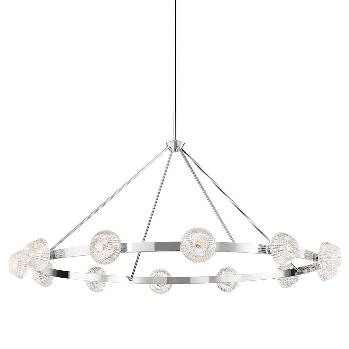 Barclay 41.25 Inch Chandelier by Hudson Valley Lighting